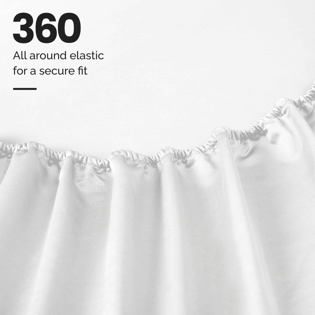 1200 Thread Count Egyptian Cotton Deep Pocket Sheet Set - Blue Nile Mills