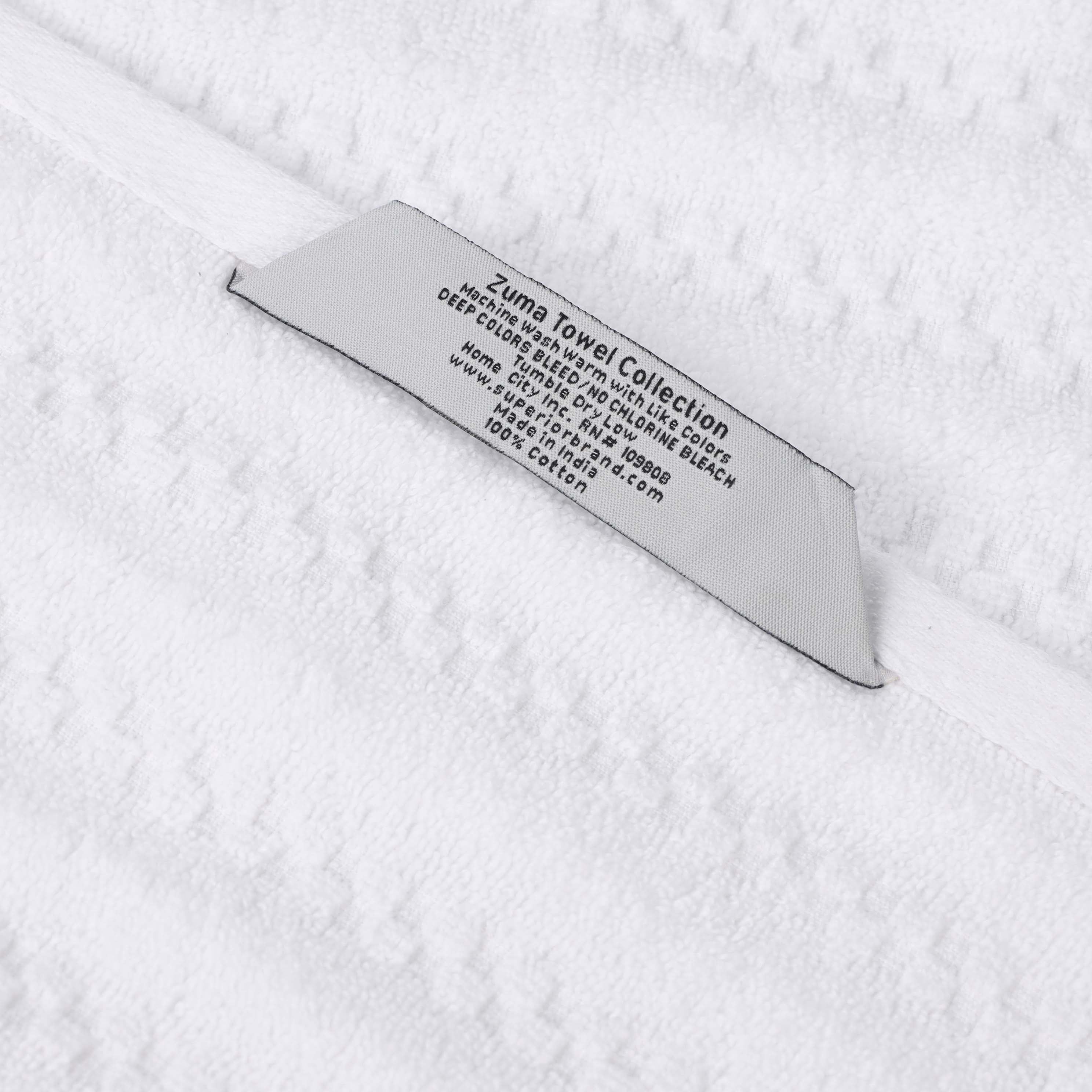 Zuma Zero Twist Cotton Medium Weight Absorbent Bath Sheets, Set of 2 - Blue Nile Mills