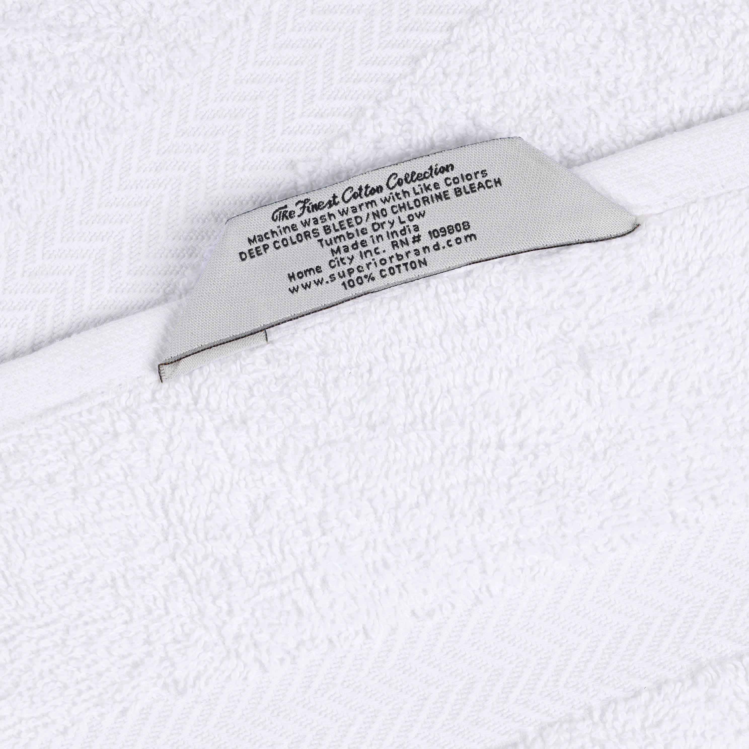 Franklin Cotton Eco Friendly 8 Piece Hand Towel Set - Blue Nile Mills