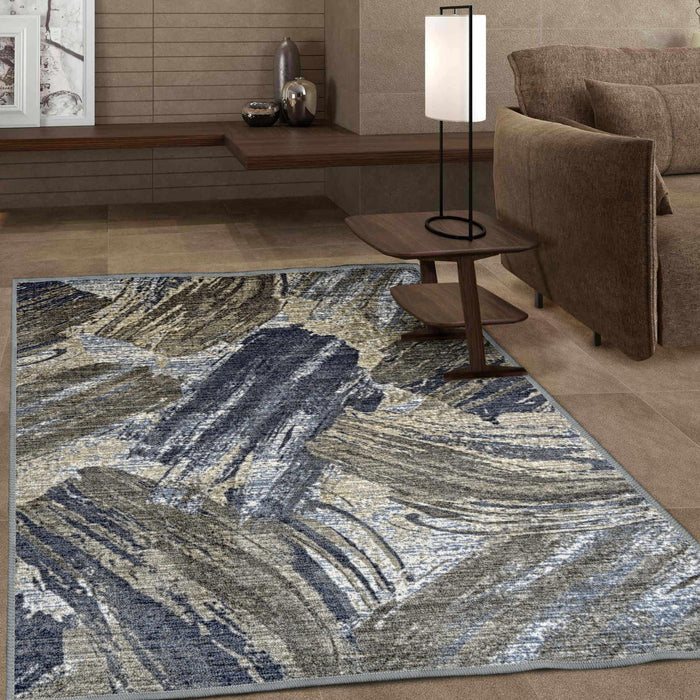 Xander Modern Abstract Indoor Area Rug - Blue Nile Mills
