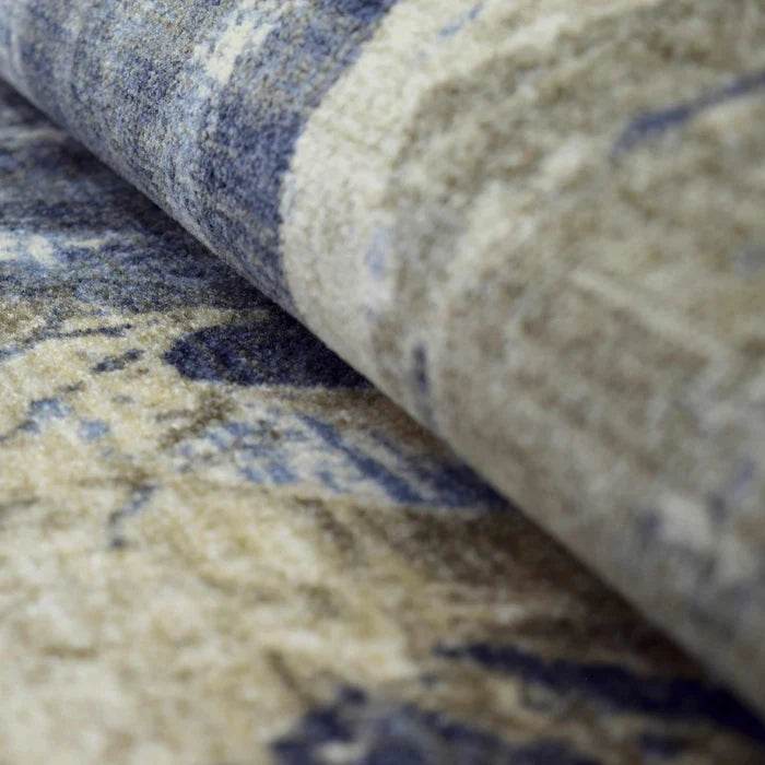 Xander Modern Abstract Indoor Area Rug - Blue Nile Mills