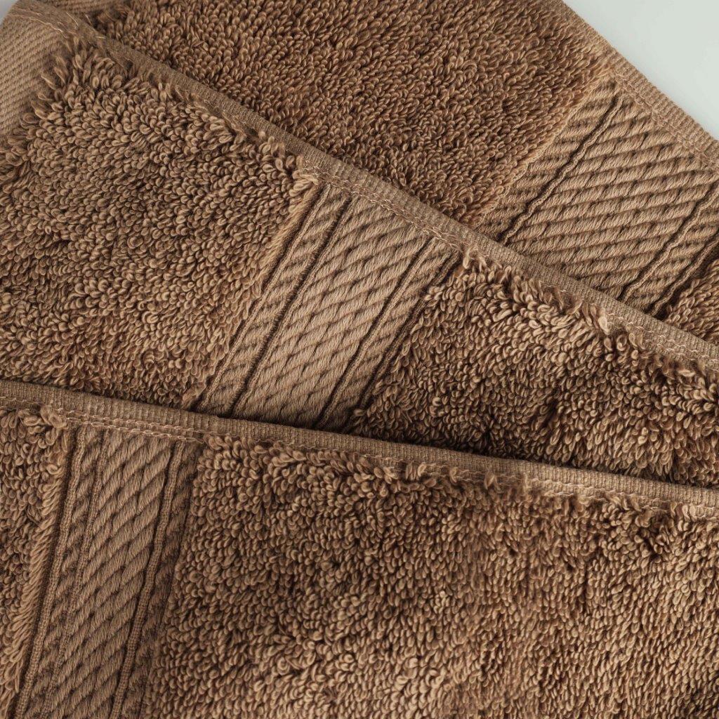 Egyptian Cotton Pile Plush Heavyweight Luxury Soft 8-Piece Towel Set - Blue Nile Mills