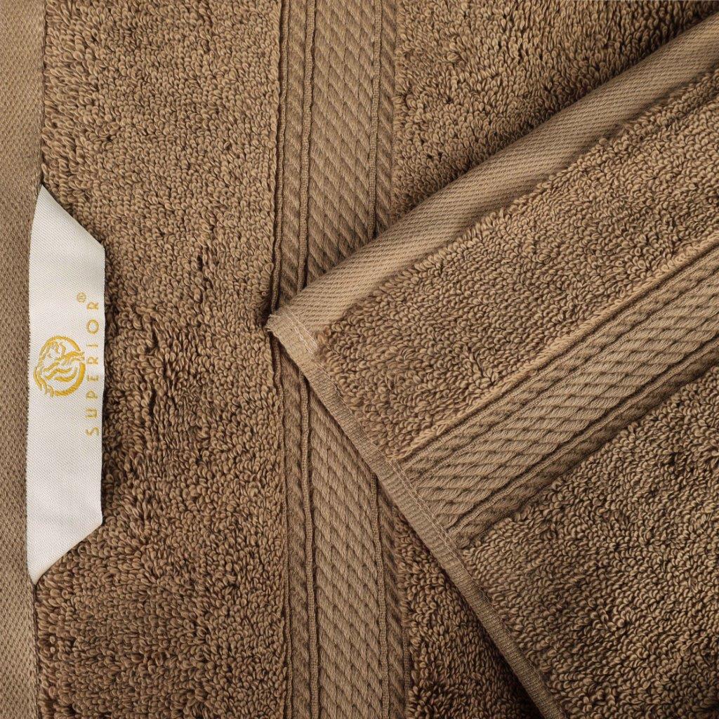 Egyptian Cotton Pile Plush Heavyweight Luxury Soft 8-Piece Towel Set - Blue Nile Mills