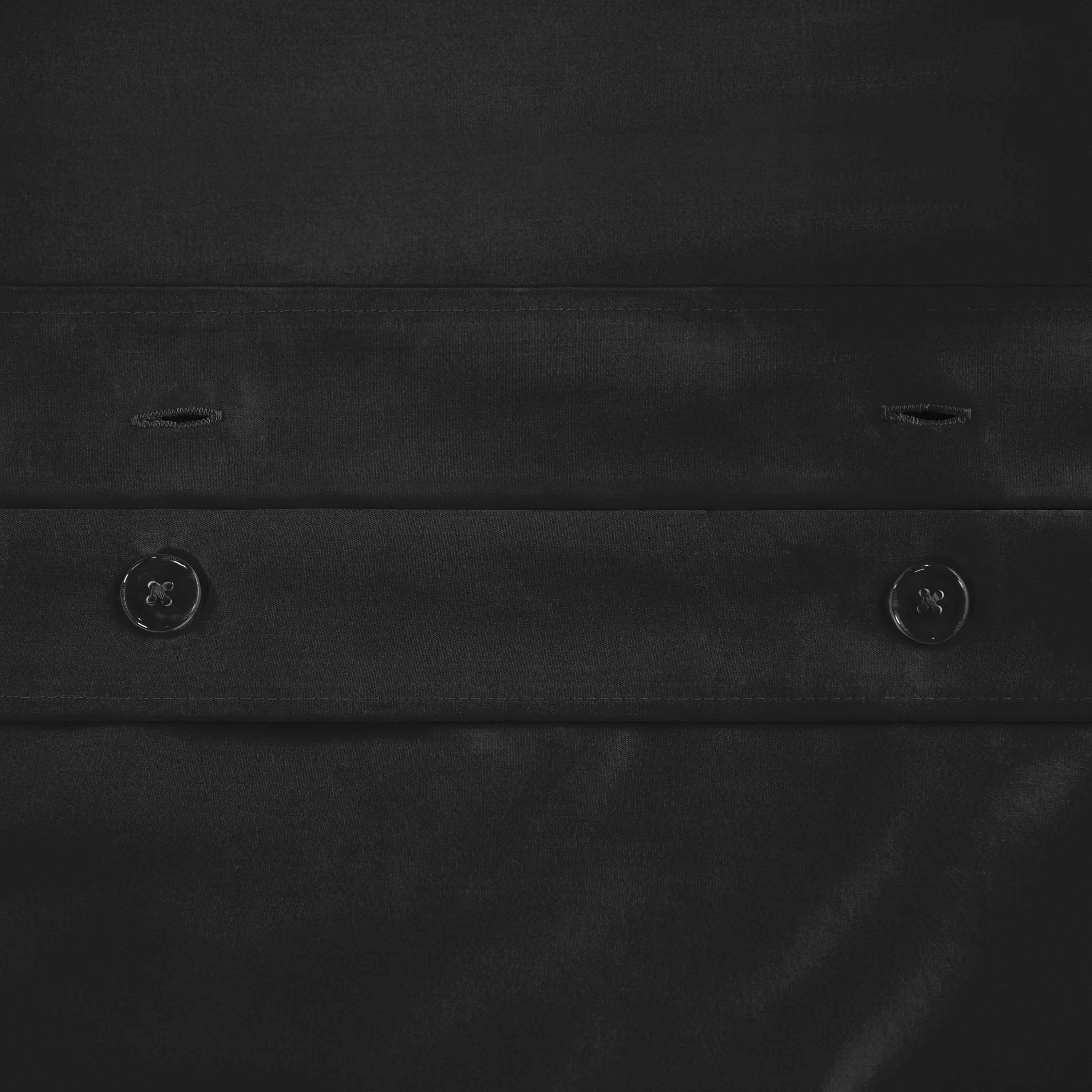 1500 Thread Count Egyptian Cotton Solid Duvet Cover Set - Blue Nile Mills