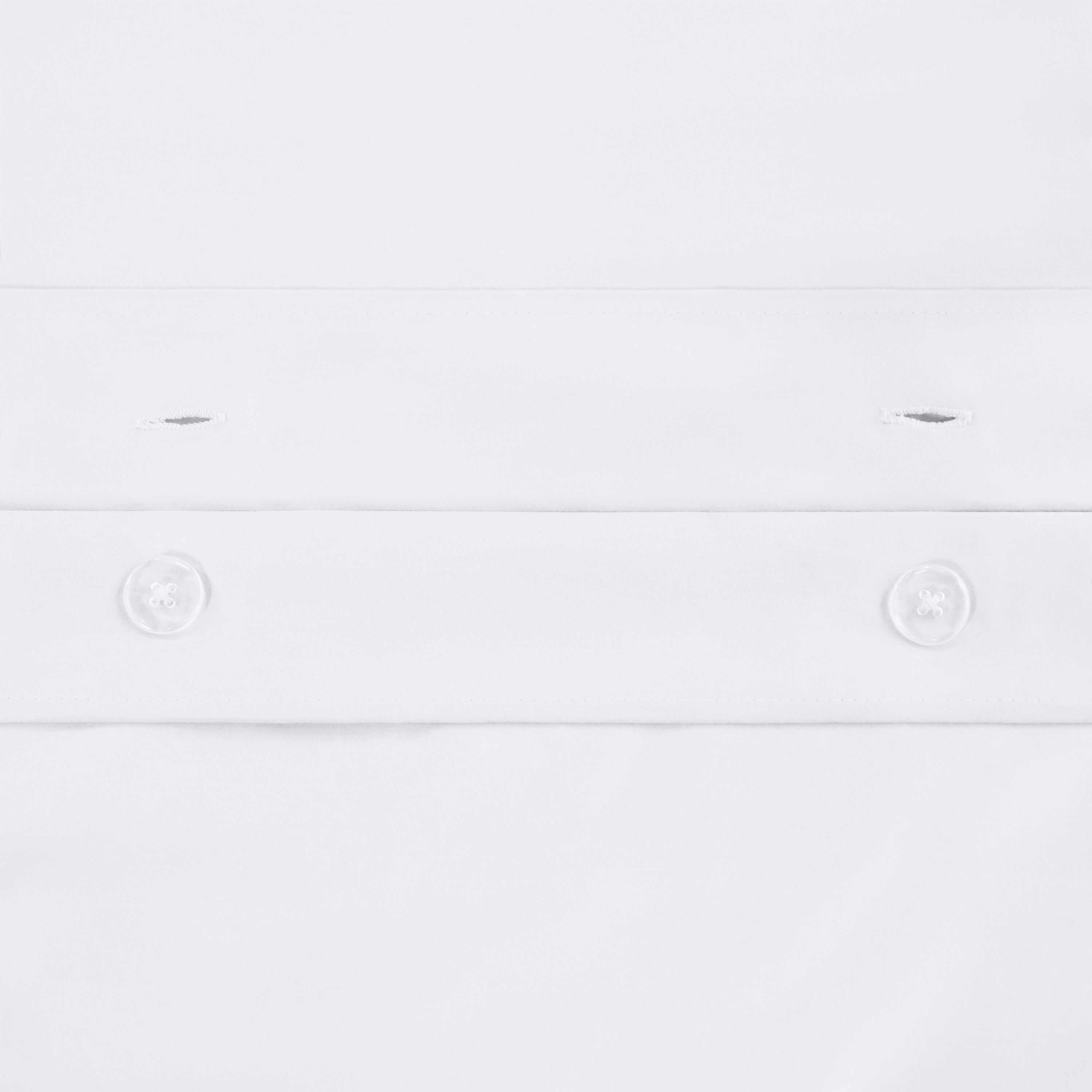 1500 Thread Count Egyptian Cotton Solid Duvet Cover Set - Blue Nile Mills