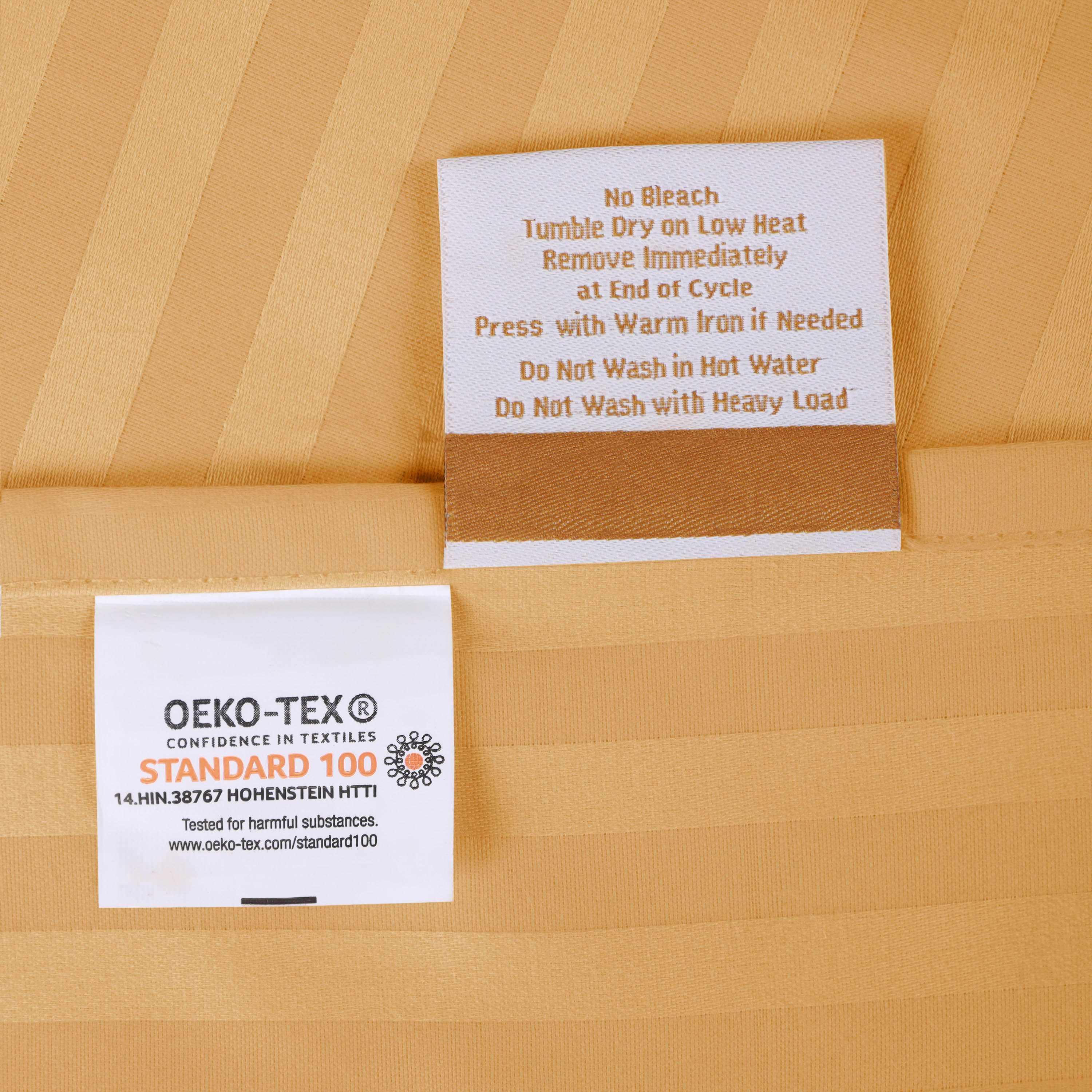 Egyptian Cotton 300 Thread Count Striped Deep Pocket Sheet Set - Blue Nile Mills