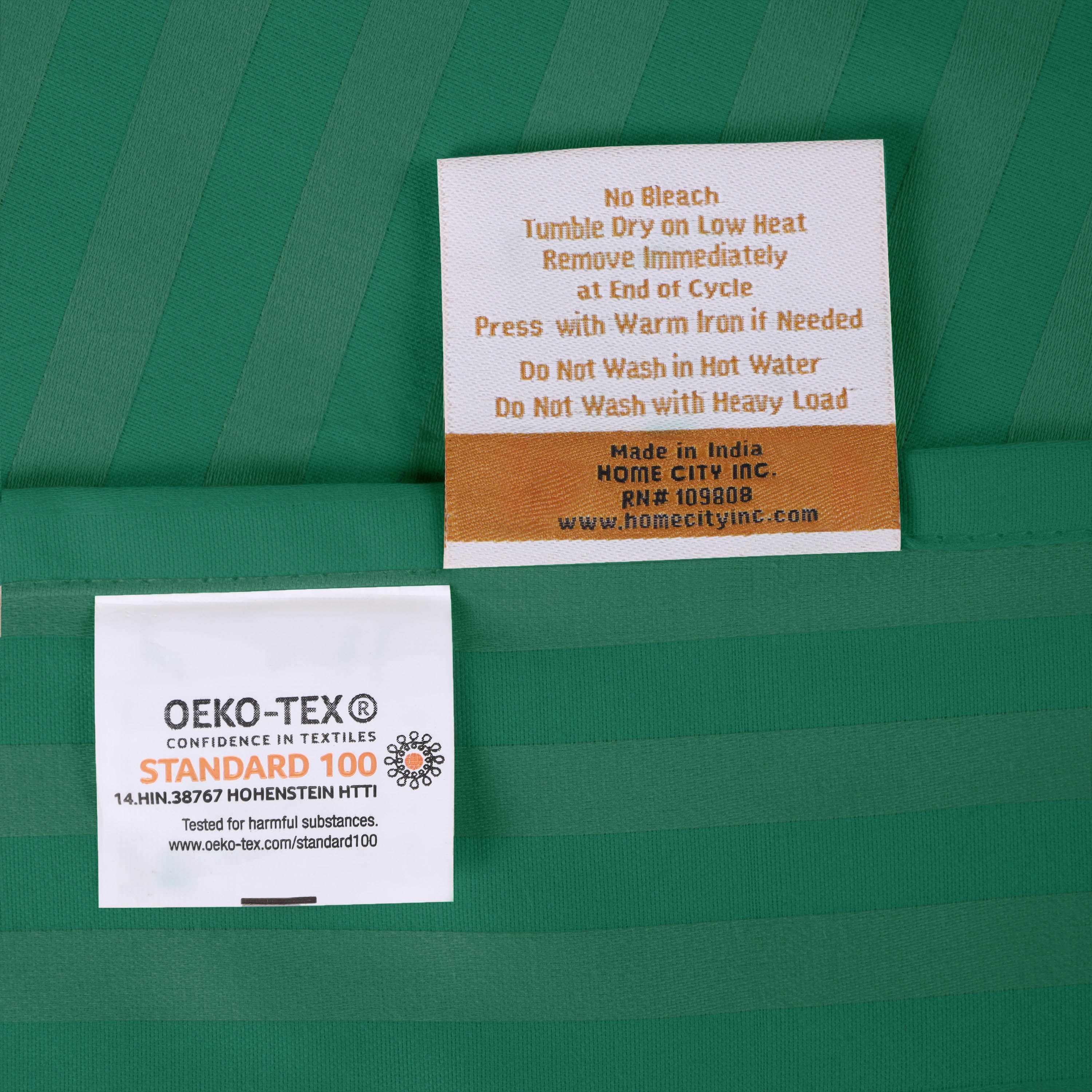 Egyptian Cotton 400 Thread Count Striped Deep Pocket Sheet Set - Blue Nile Mills