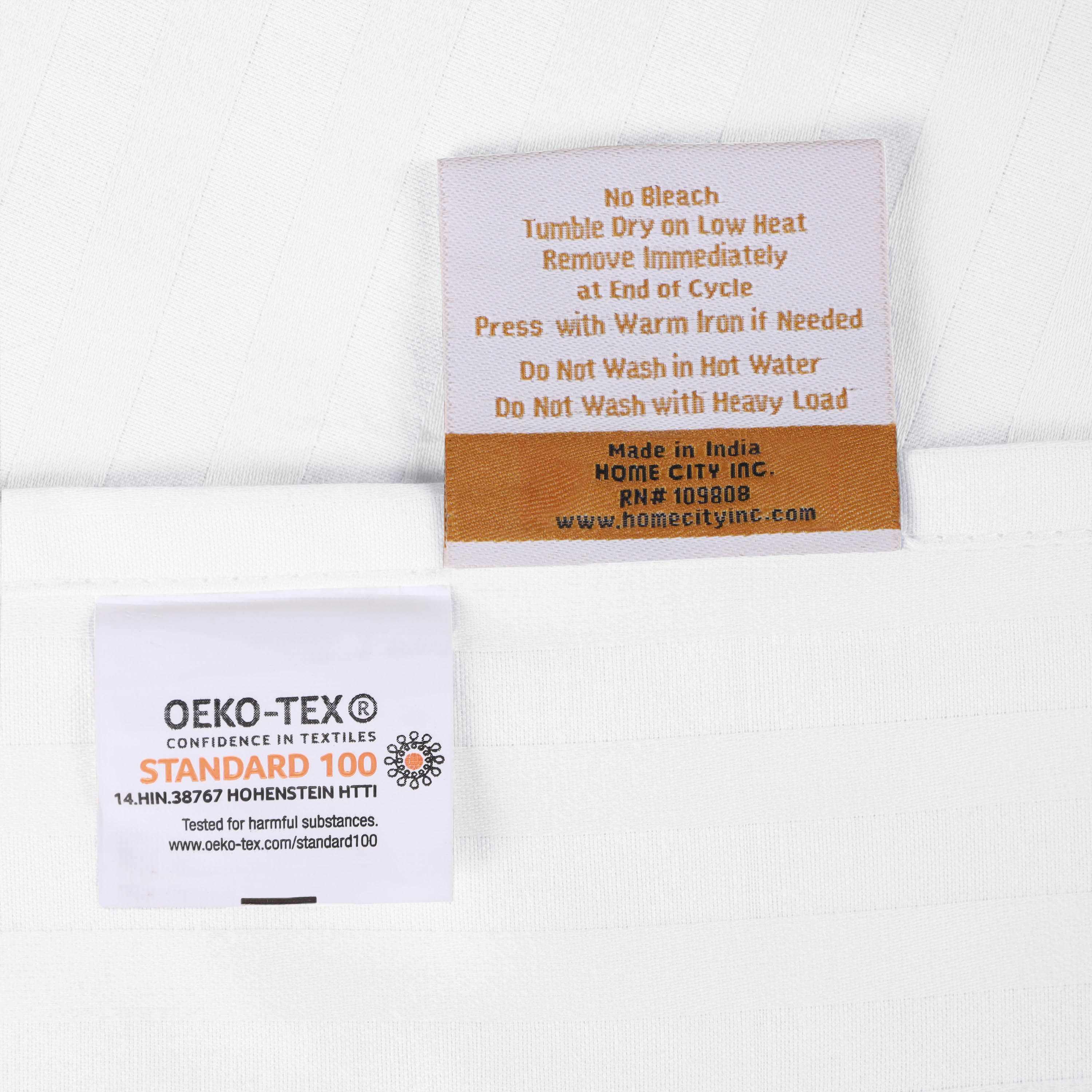 Egyptian Cotton 400 Thread Count Striped Deep Pocket Sheet Set - Blue Nile Mills