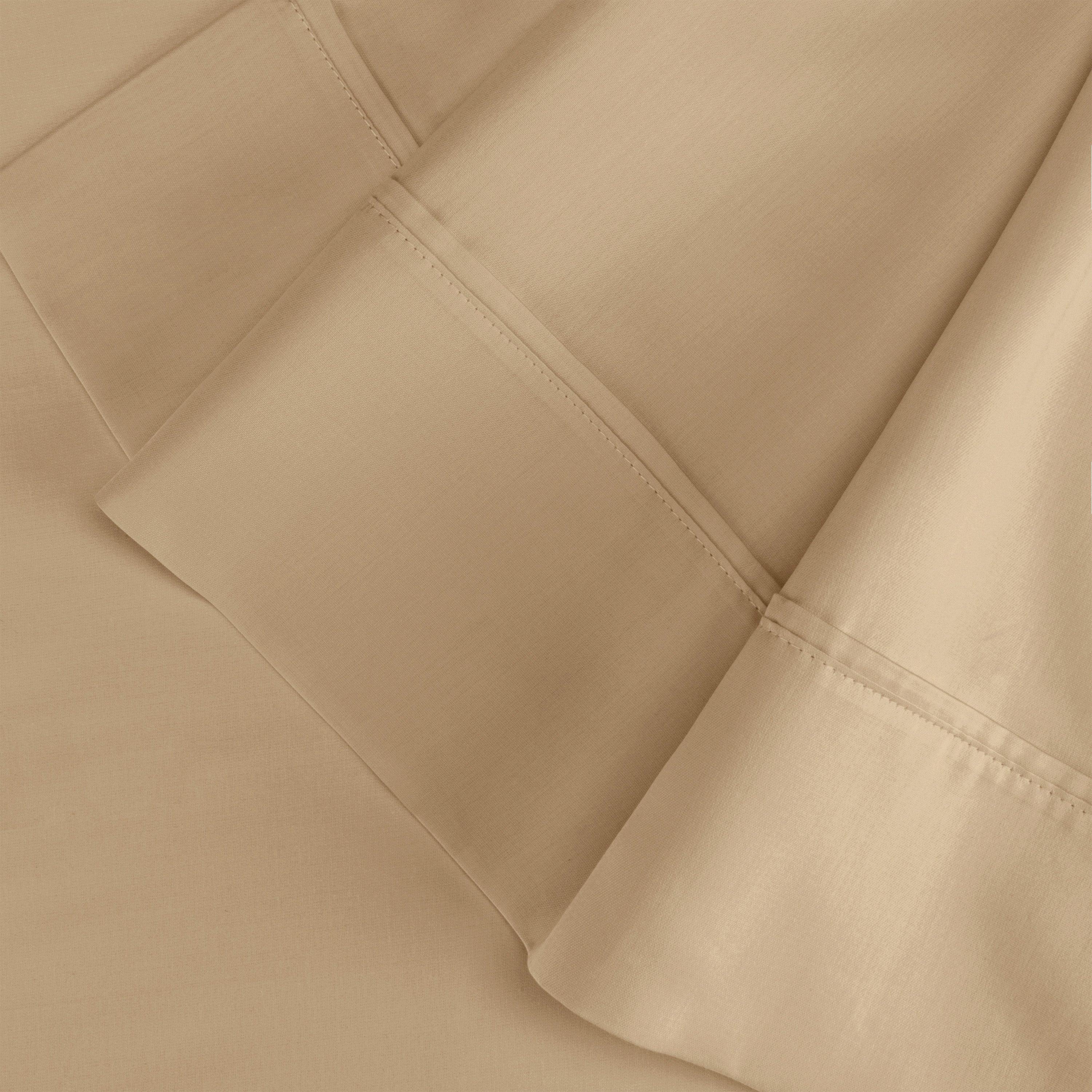 Egyptian Cotton 400 Thread Count Solid Pillowcases, Set of 2 - Blue Nile Mills