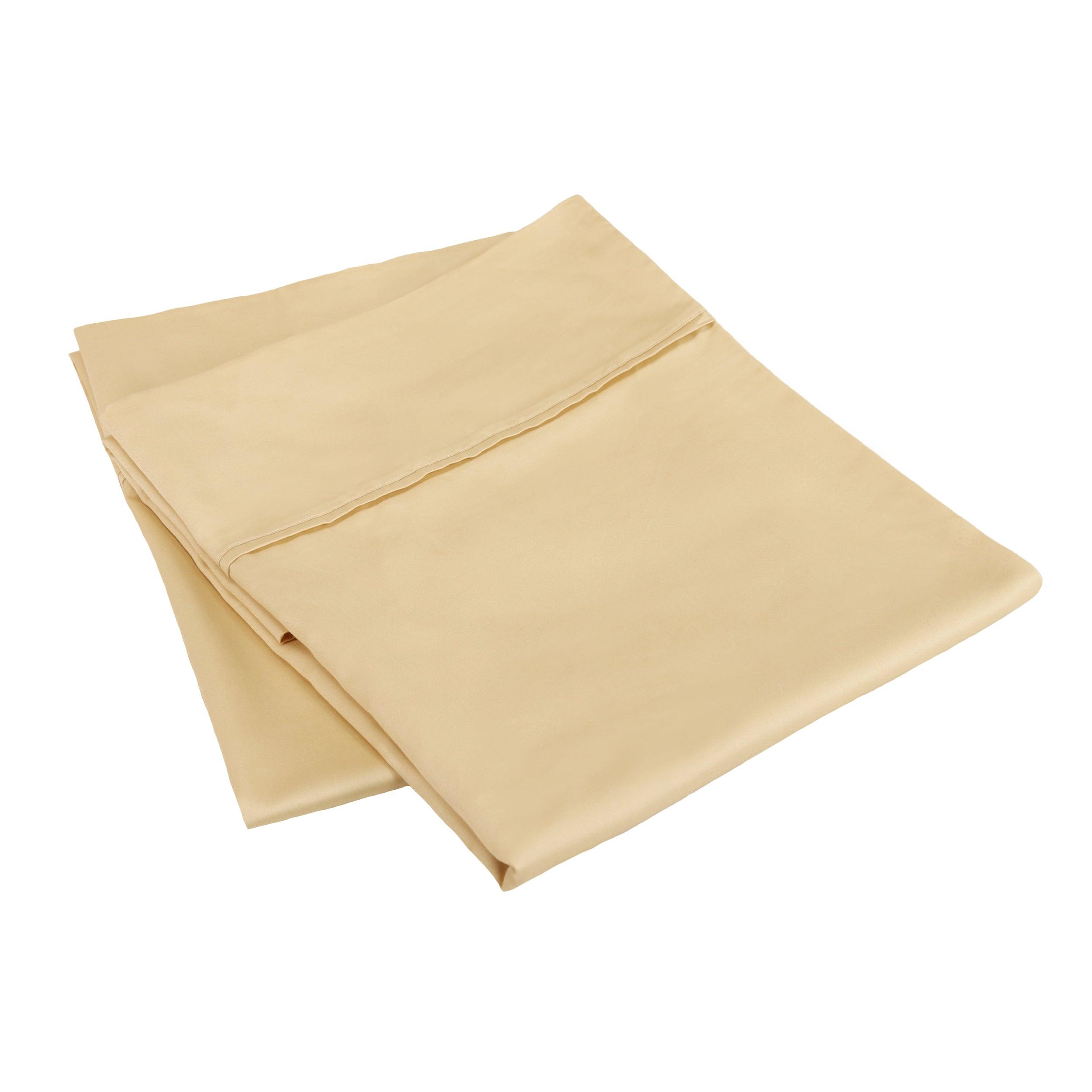 Egyptian Cotton 400 Thread Count Solid Pillowcases, Set of 2 - Blue Nile Mills