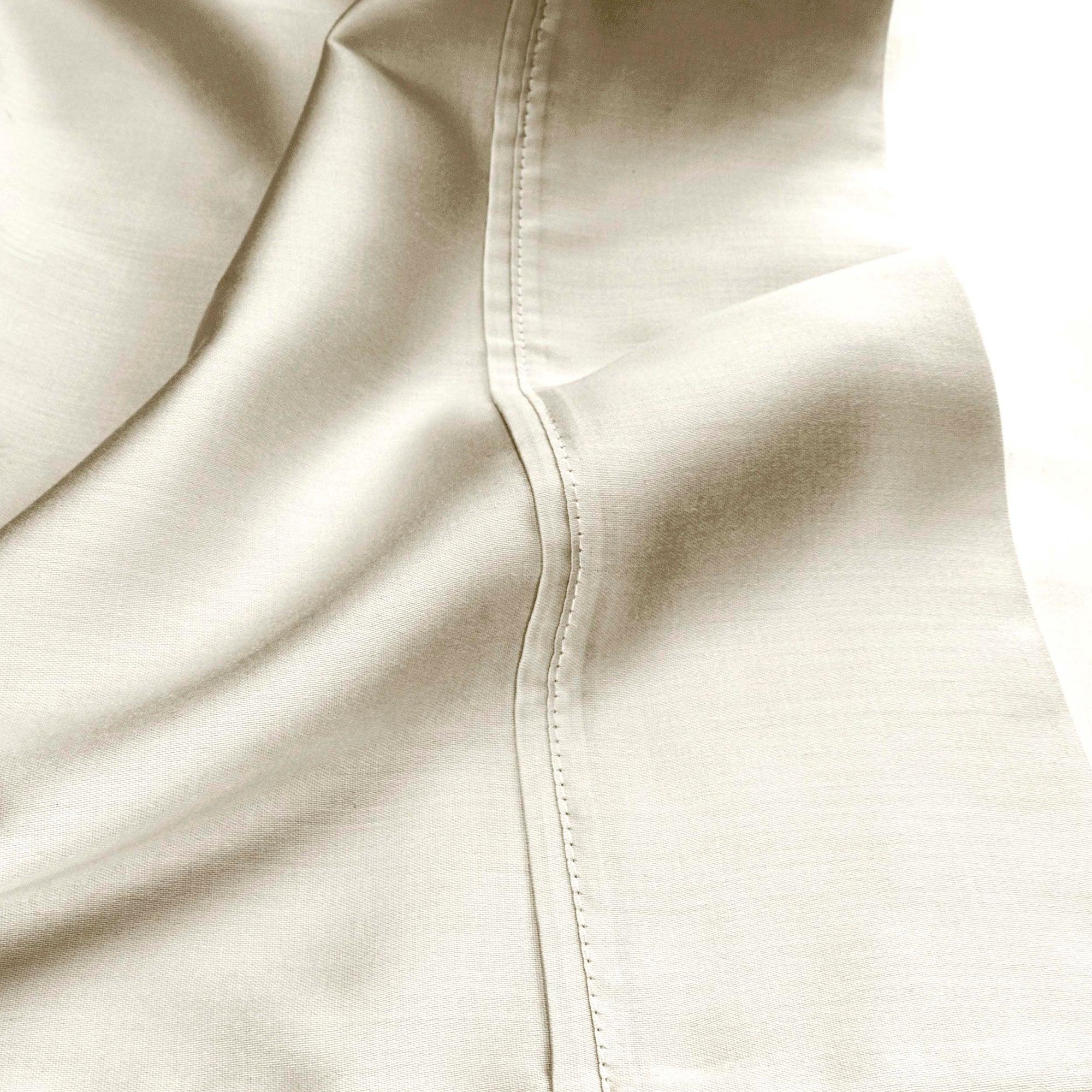 Egyptian Cotton 530 Thread Count Solid Bed Sheet Set - Blue Nile Mills