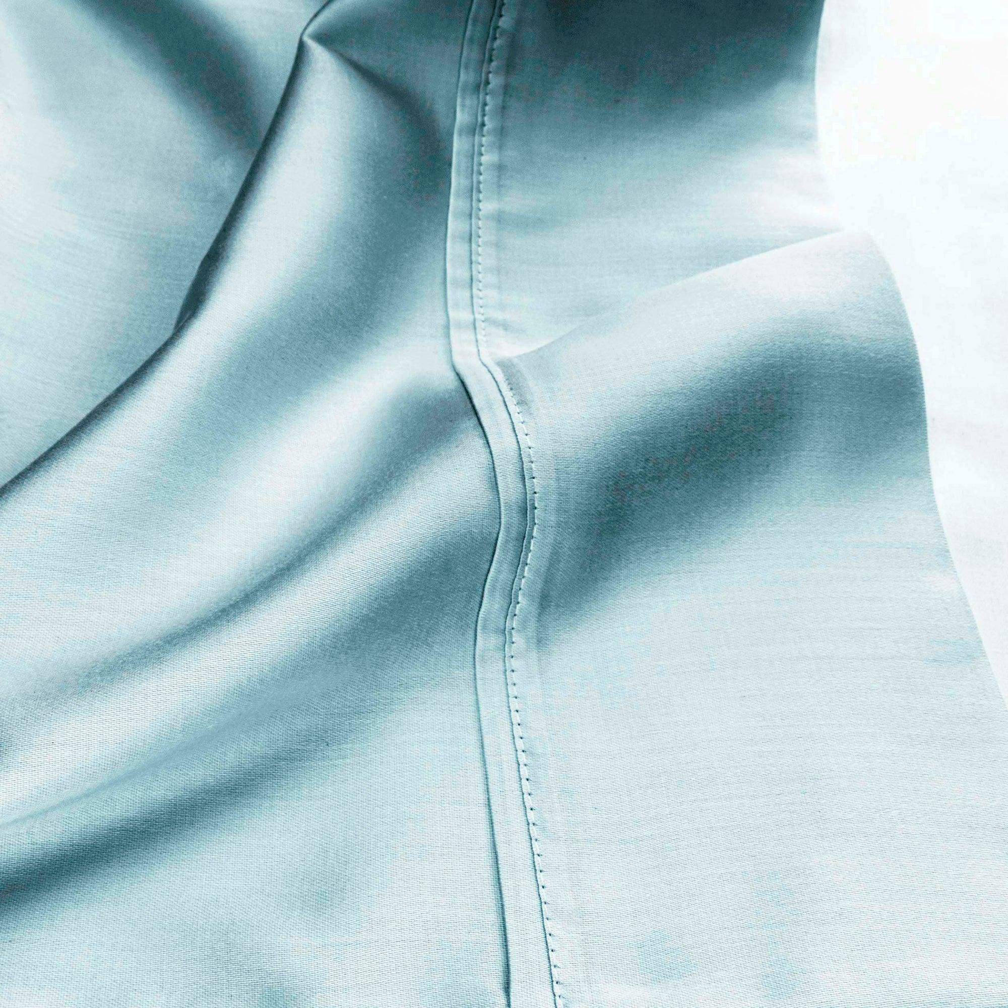 Egyptian Cotton 530 Thread Count Solid Bed Sheet Set - Blue Nile Mills