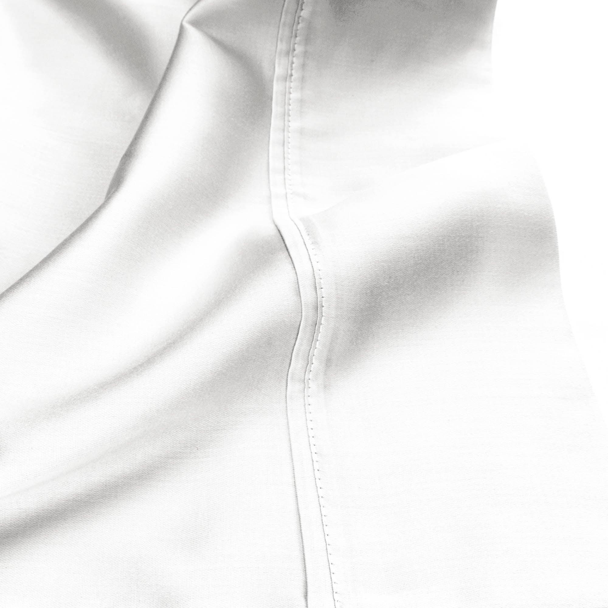 Egyptian Cotton 530 Thread Count Solid Bed Sheet Set - Blue Nile Mills