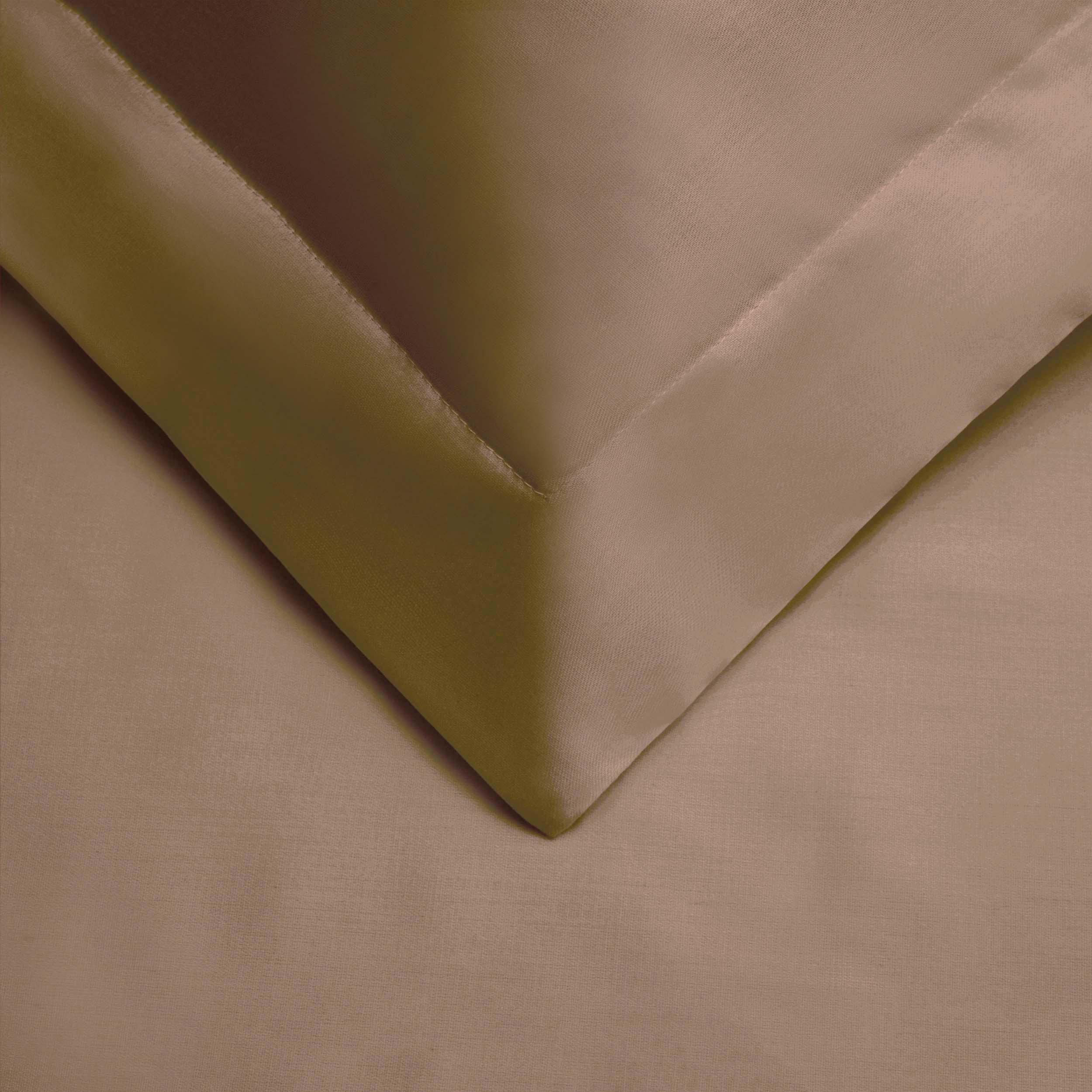 Egyptian Cotton 530 Thread Count Solid Duvet Cover Set - Blue Nile Mills