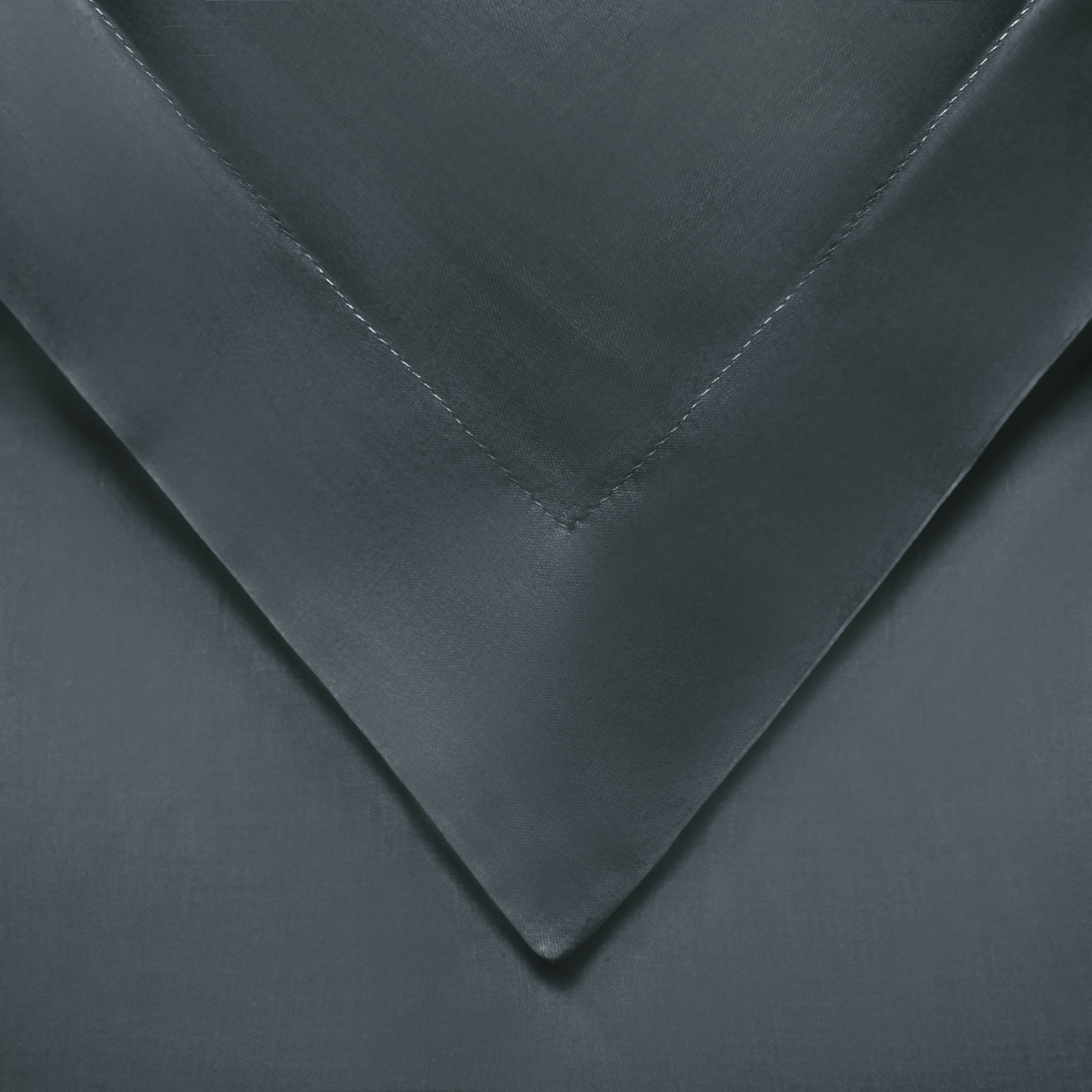 Rayon From Bamboo 300 Thread Count Solid Duvet Cover Set - Blue Nile Mills