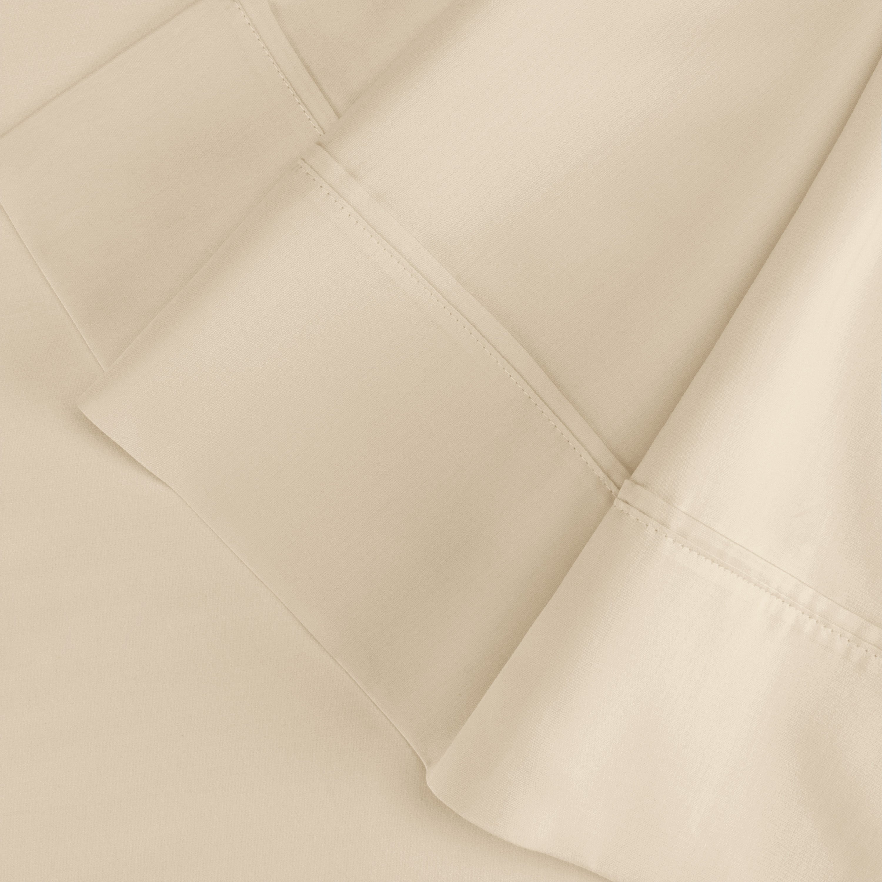 Egyptian Cotton 300 Thread Count Solid Pillowcases, Set of 2 - Blue Nile Mills