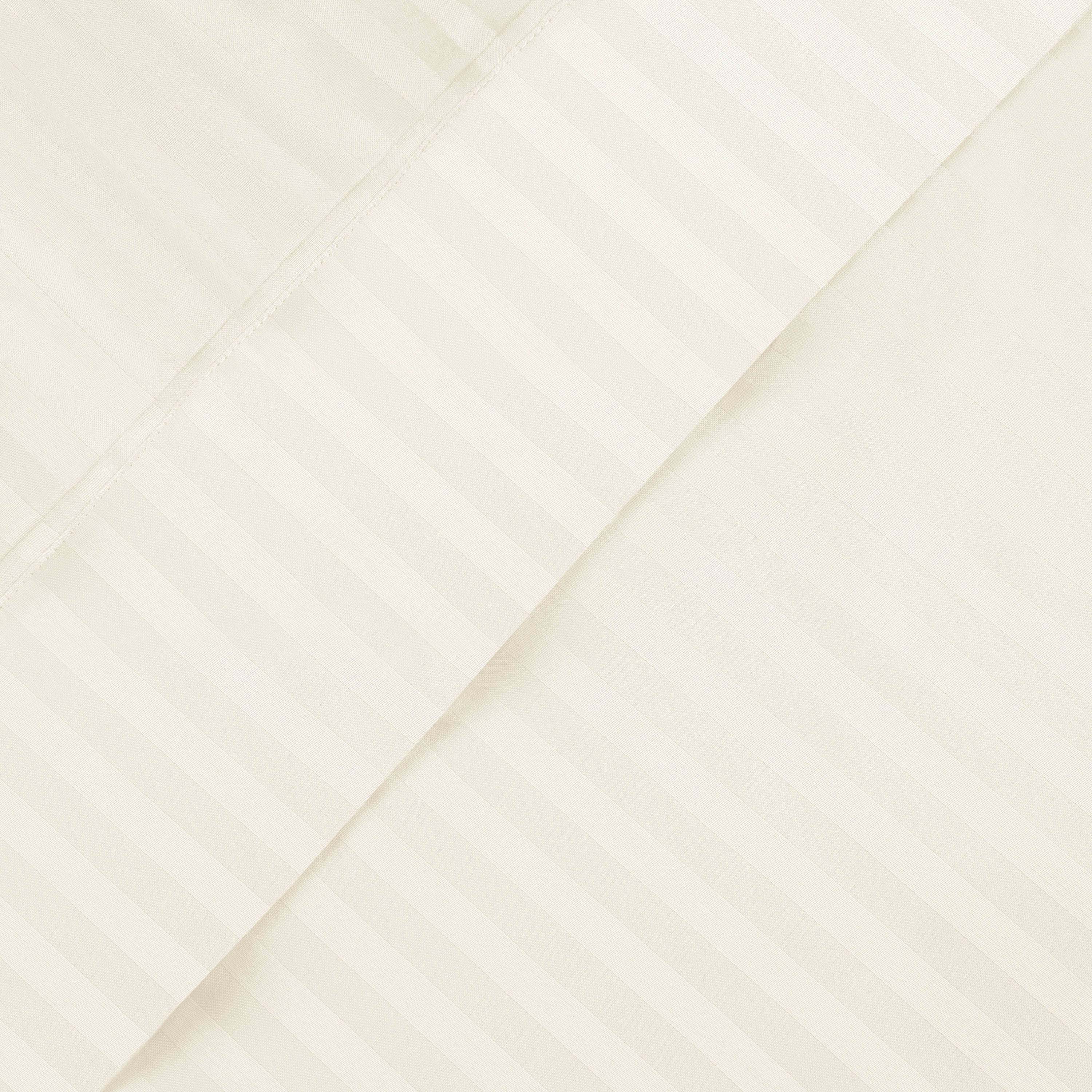 Egyptian Cotton 600 Thread Count Striped Deep Pocket Sheet Set - Blue Nile Mills