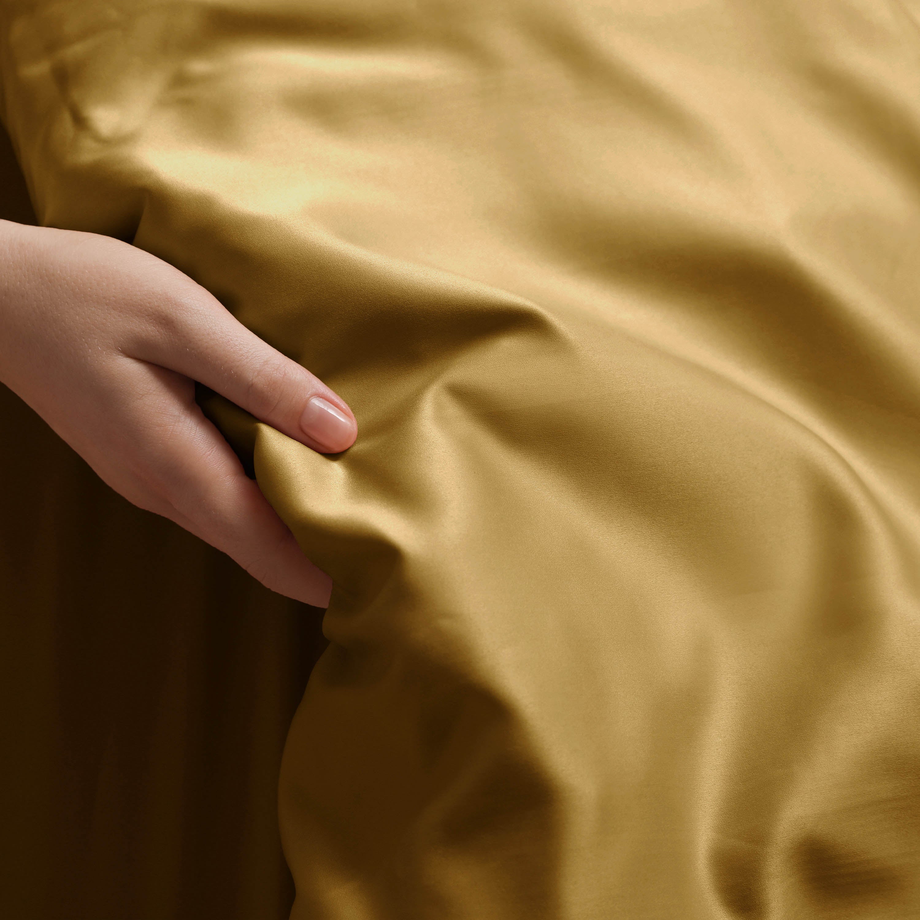 Rayon From Bamboo 300 Thread Count Solid Duvet Cover Set - Blue Nile Mills