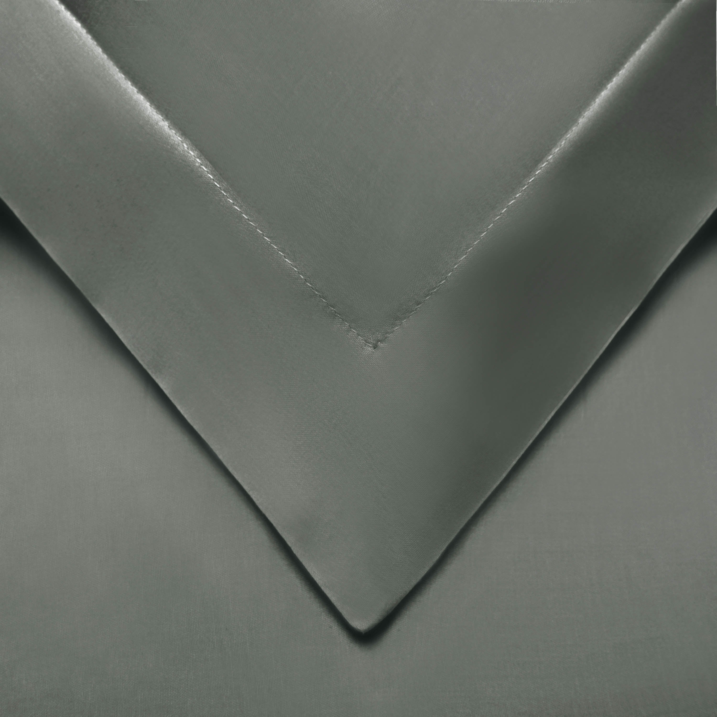 Rayon From Bamboo 300 Thread Count Solid Duvet Cover Set - Blue Nile Mills