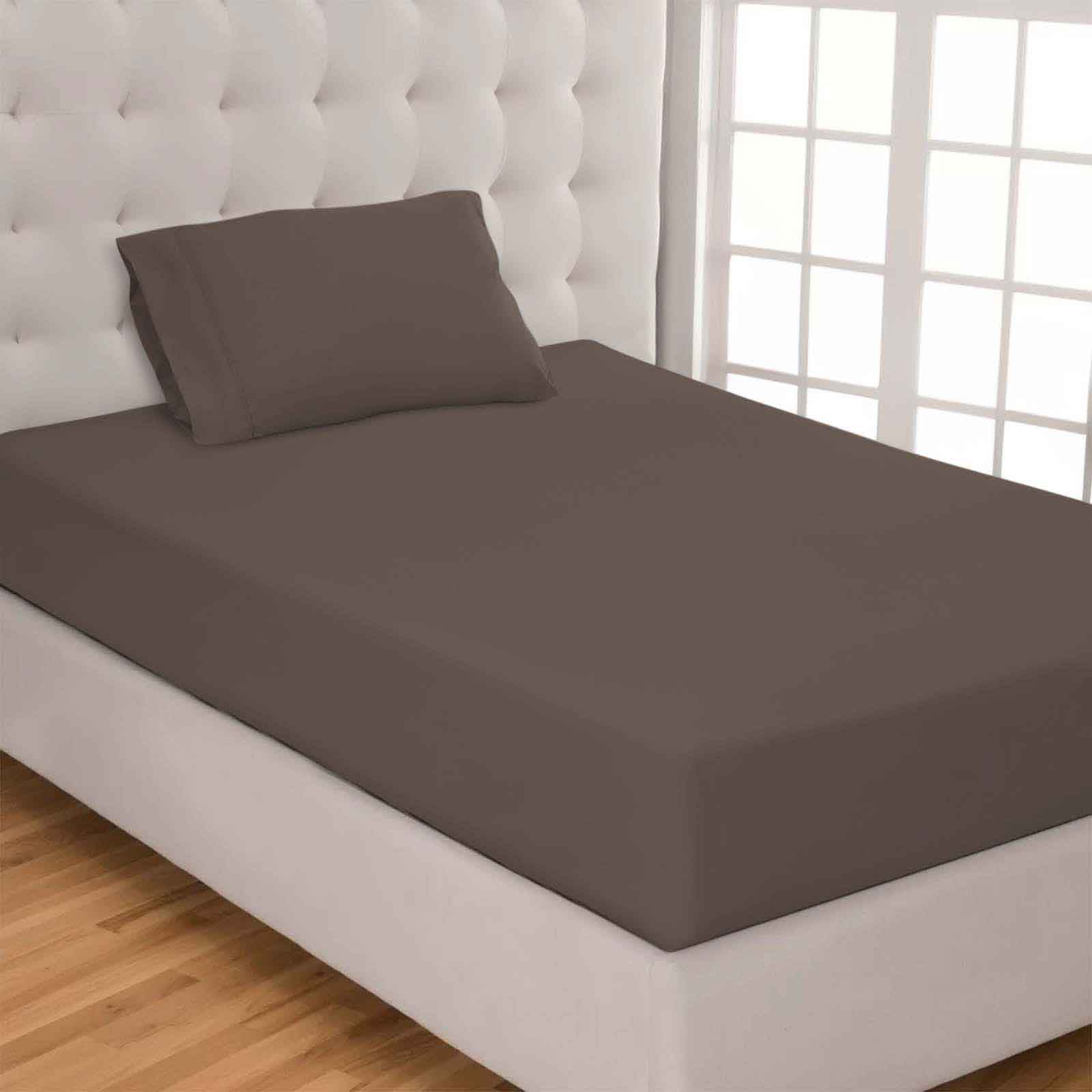 Egyptian Cotton 300 Thread Count Solid Bed Sheet Set - Blue Nile Mills