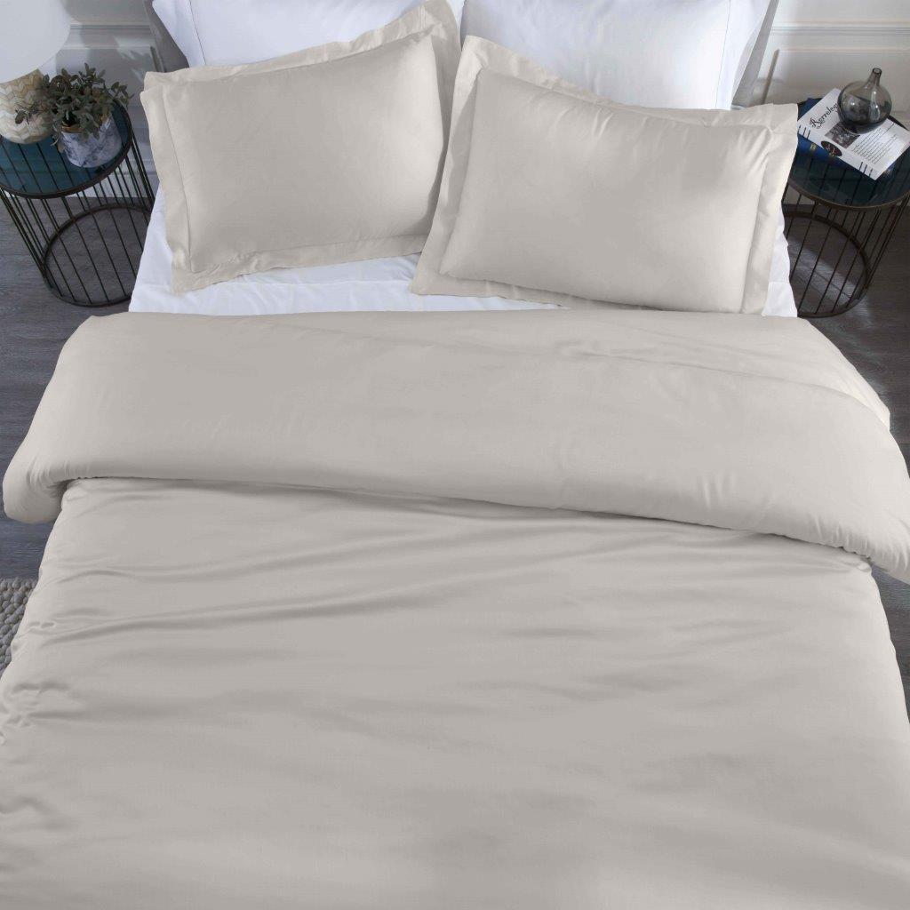 Modal From Beechwood 400 Thread Count Solid Duvet Cover Set - Blue Nile Mills
