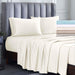 Modal From Beechwood 400 Thread Count Solid Duvet Cover Set - Ivory