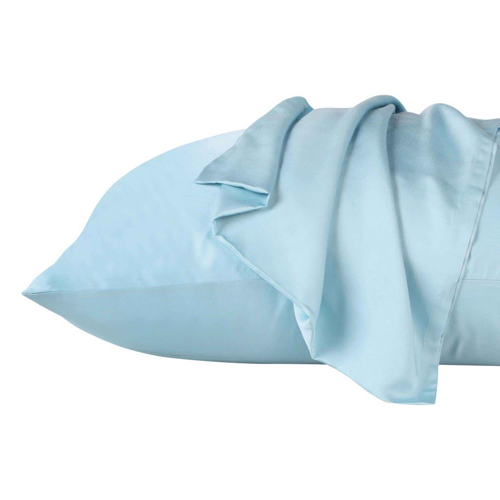 Modal From Beechwood 400 Thread Count Cooling Solid Pillowcase Set - Blue Nile Mills