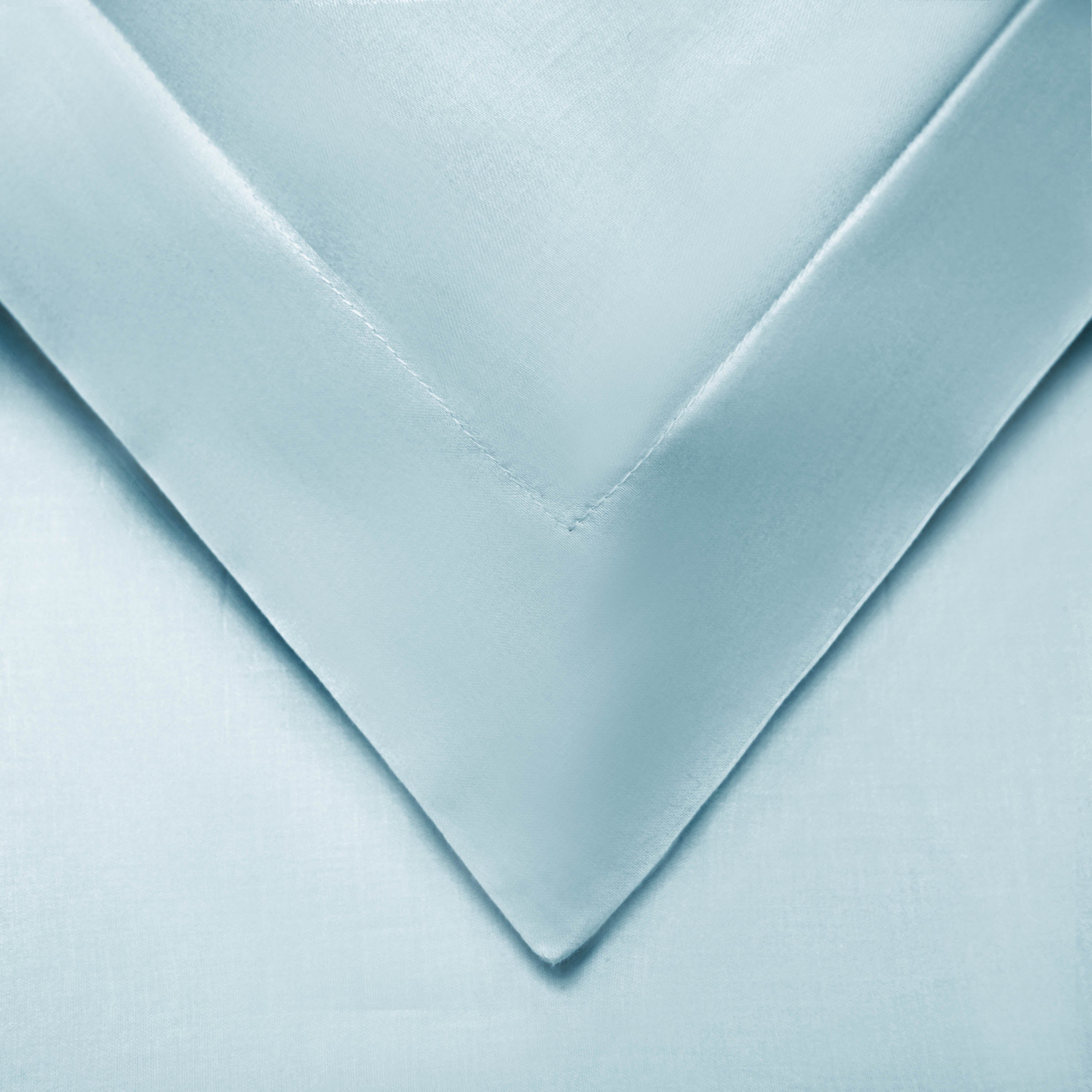 Rayon From Bamboo 300 Thread Count Solid Duvet Cover Set - Blue Nile Mills