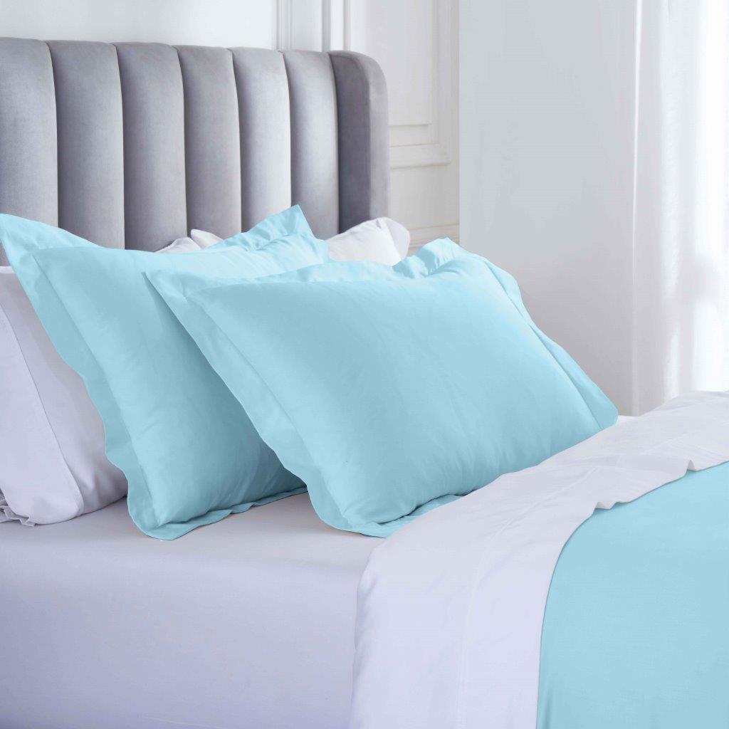 Modal From Beechwood 400 Thread Count Solid Duvet Cover Set - Blue Nile Mills