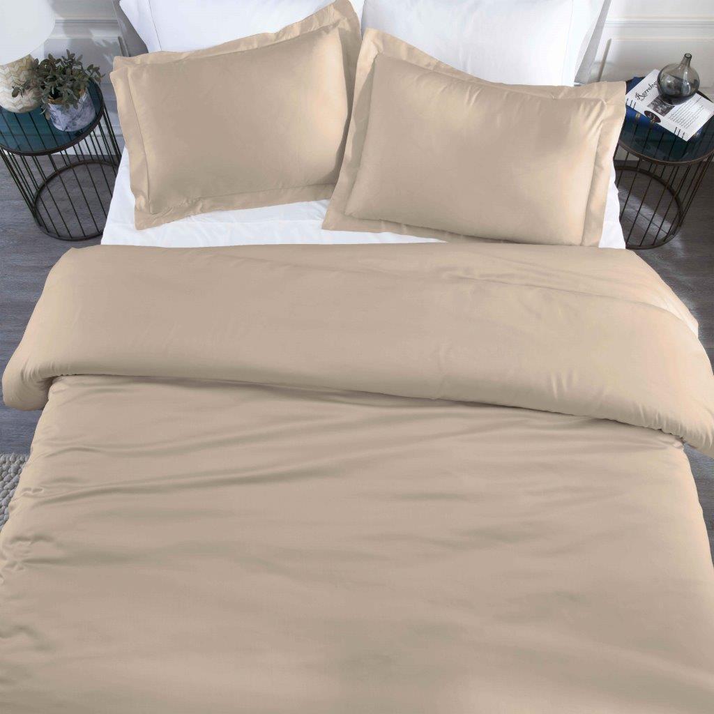 Modal From Beechwood 400 Thread Count Solid Duvet Cover Set - Blue Nile Mills