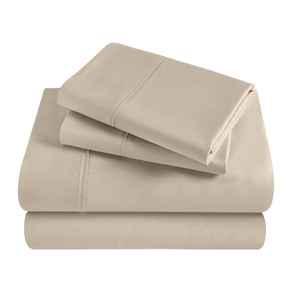 Modal From Beechwood 400 Thread Count Solid Deep Pocket Bed Sheet Set - Blue Nile Mills