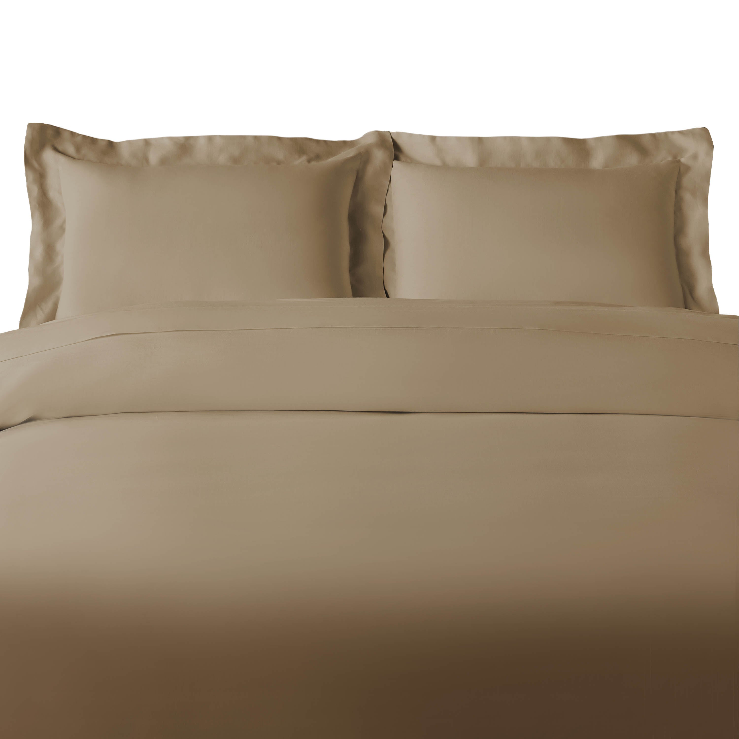 Rayon From Bamboo 300 Thread Count Solid Duvet Cover Set - Blue Nile Mills