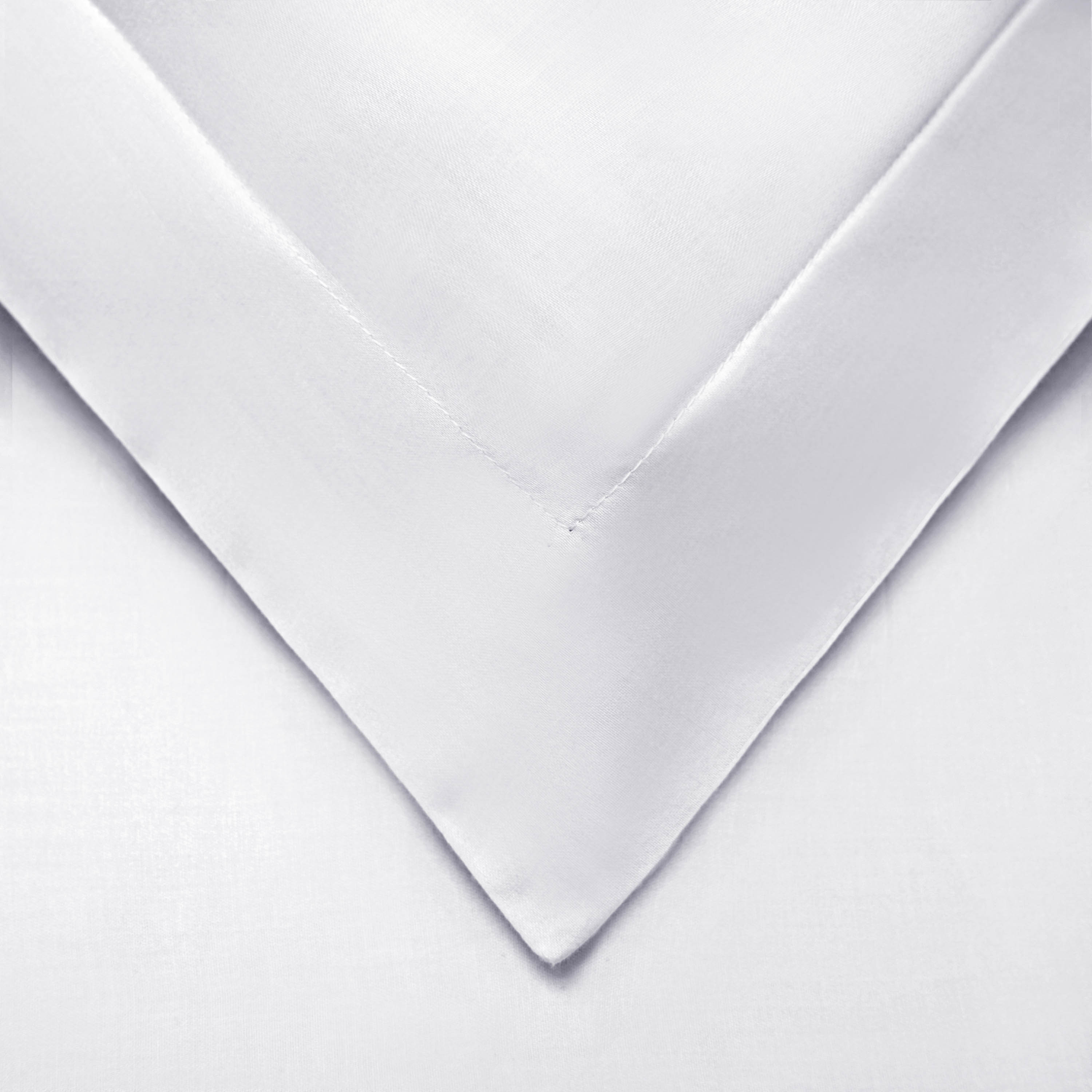 Rayon From Bamboo 300 Thread Count Solid Duvet Cover Set - Blue Nile Mills