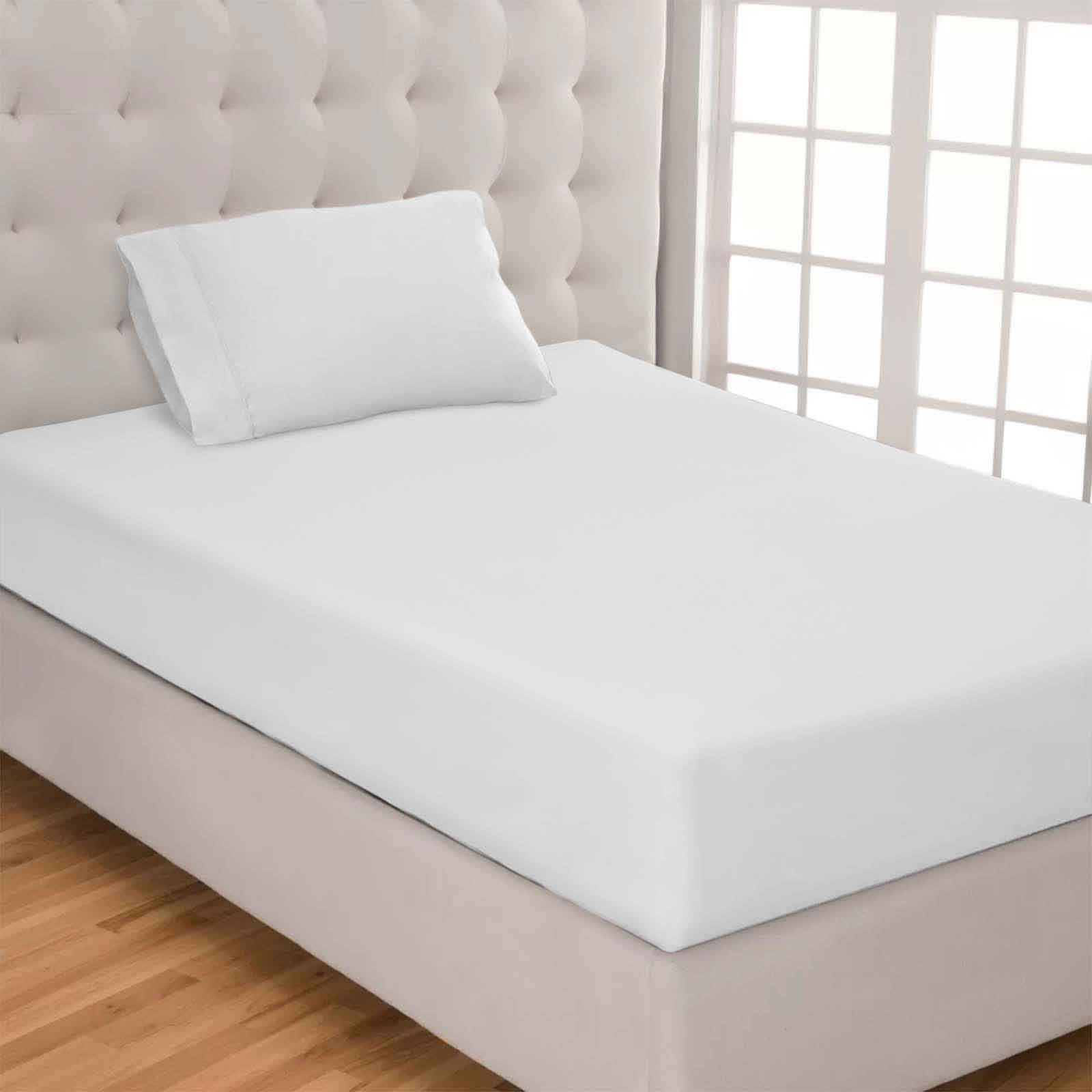 Egyptian Cotton 300 Thread Count Solid Bed Sheet Set - Blue Nile Mills