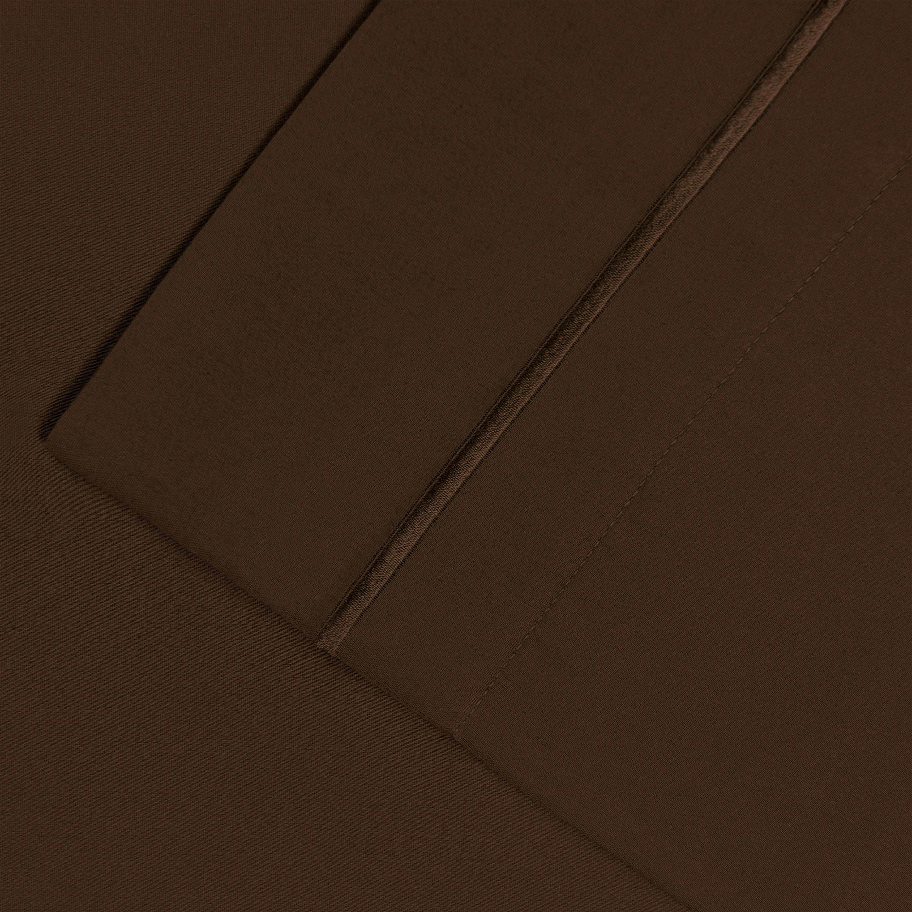 1500 Thread Count Cotton Marrow Stitch Solid Pillowcase Set - Blue Nile Mills