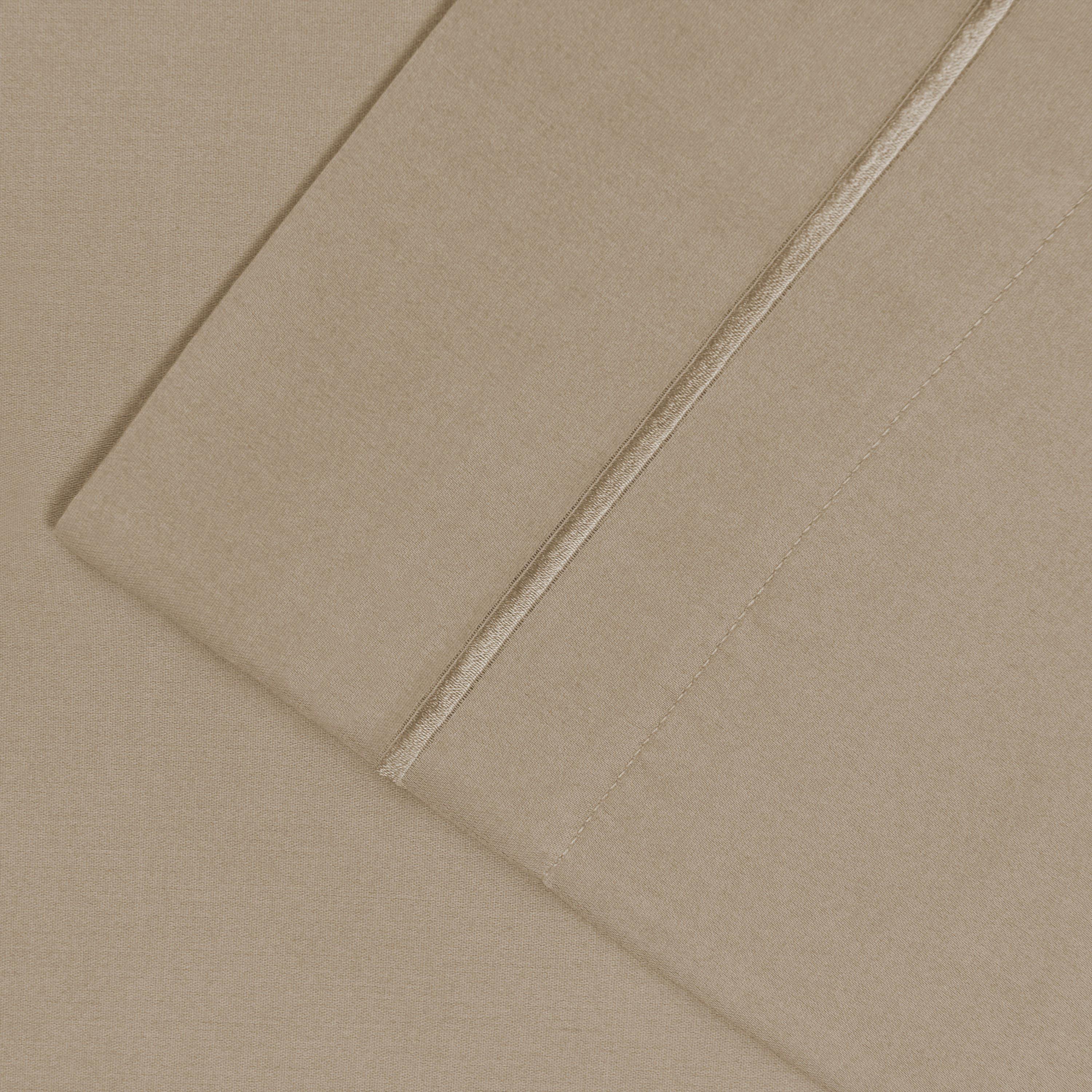 1500 Thread Count Cotton Marrow Stitch Solid Pillowcase Set - Blue Nile Mills