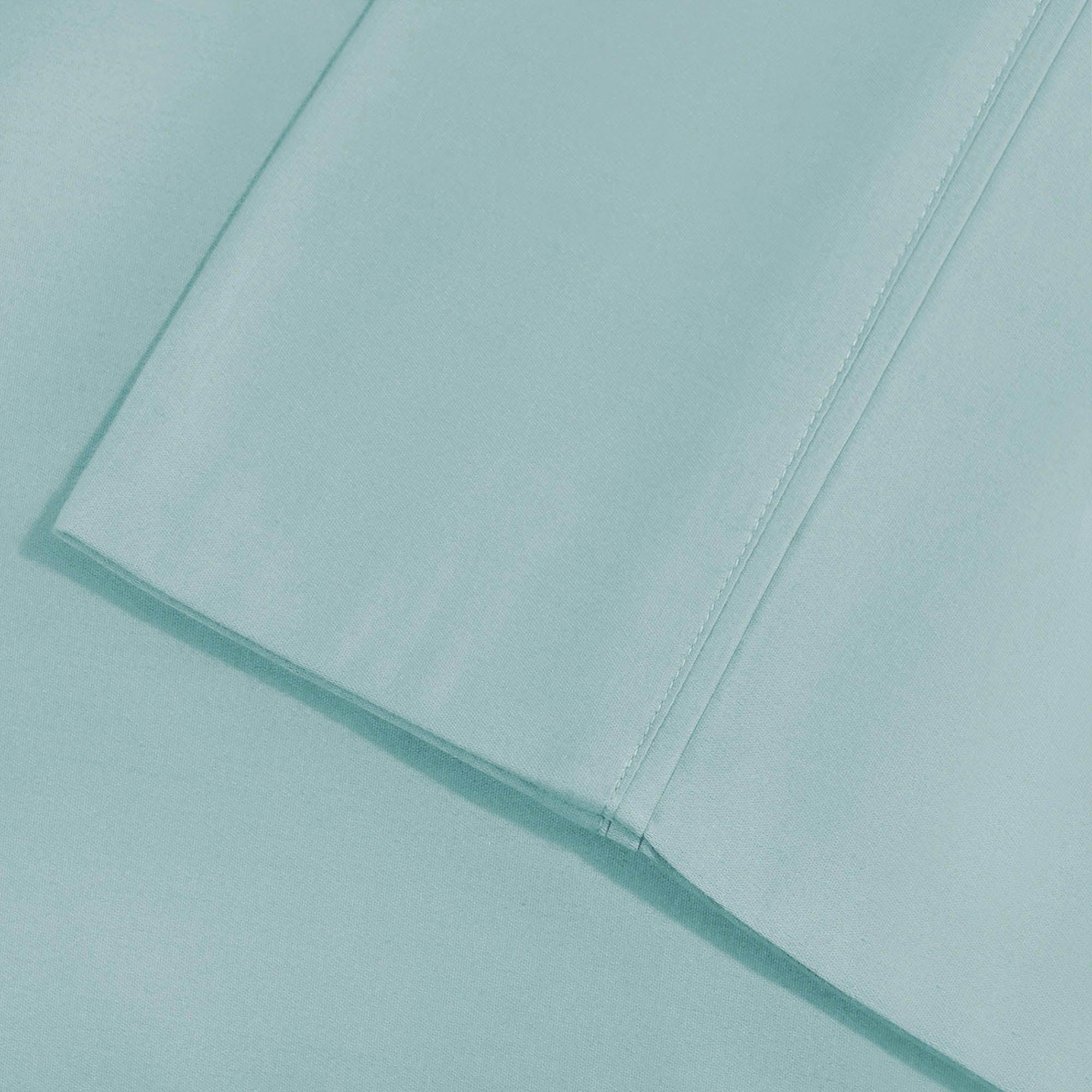600 Thread Count Cotton Blend Solid Deep Pocket Sheet Set - Blue Nile Mills