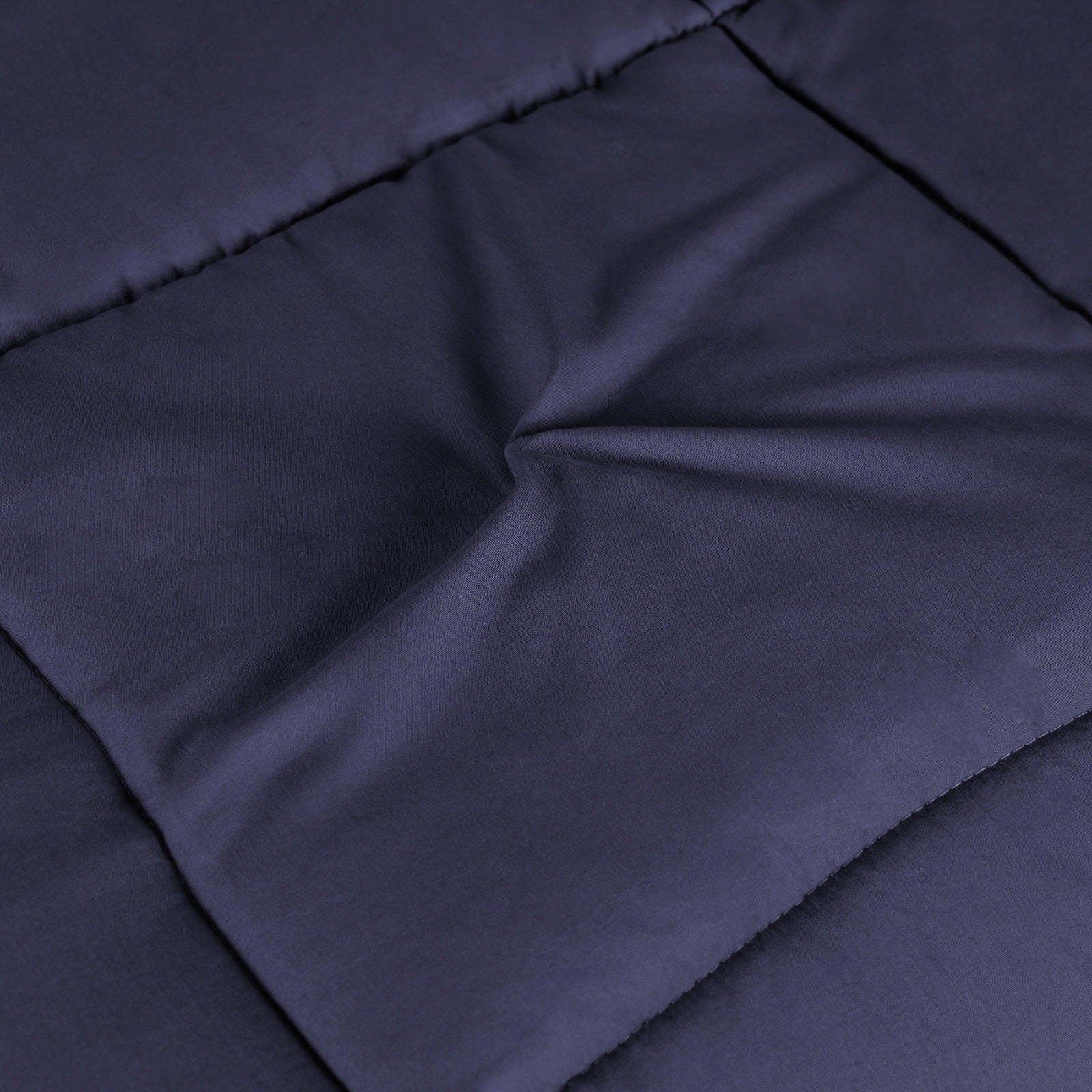 Brushed Microfiber Down Alternative Medium Weight Solid Comforter - Blue Nile Mills