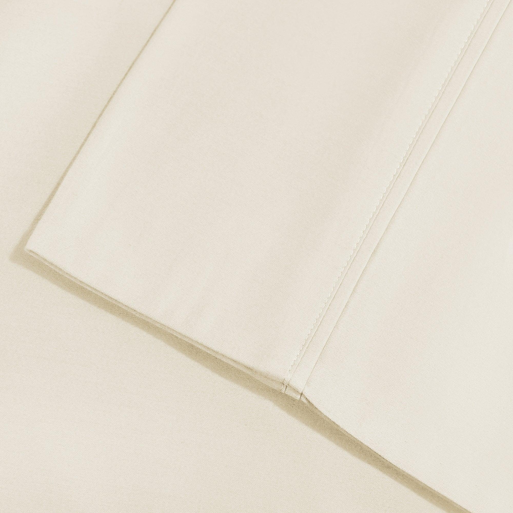 600 Thread Count Cotton Blend Solid Deep Pocket Sheet Set - Blue Nile Mills