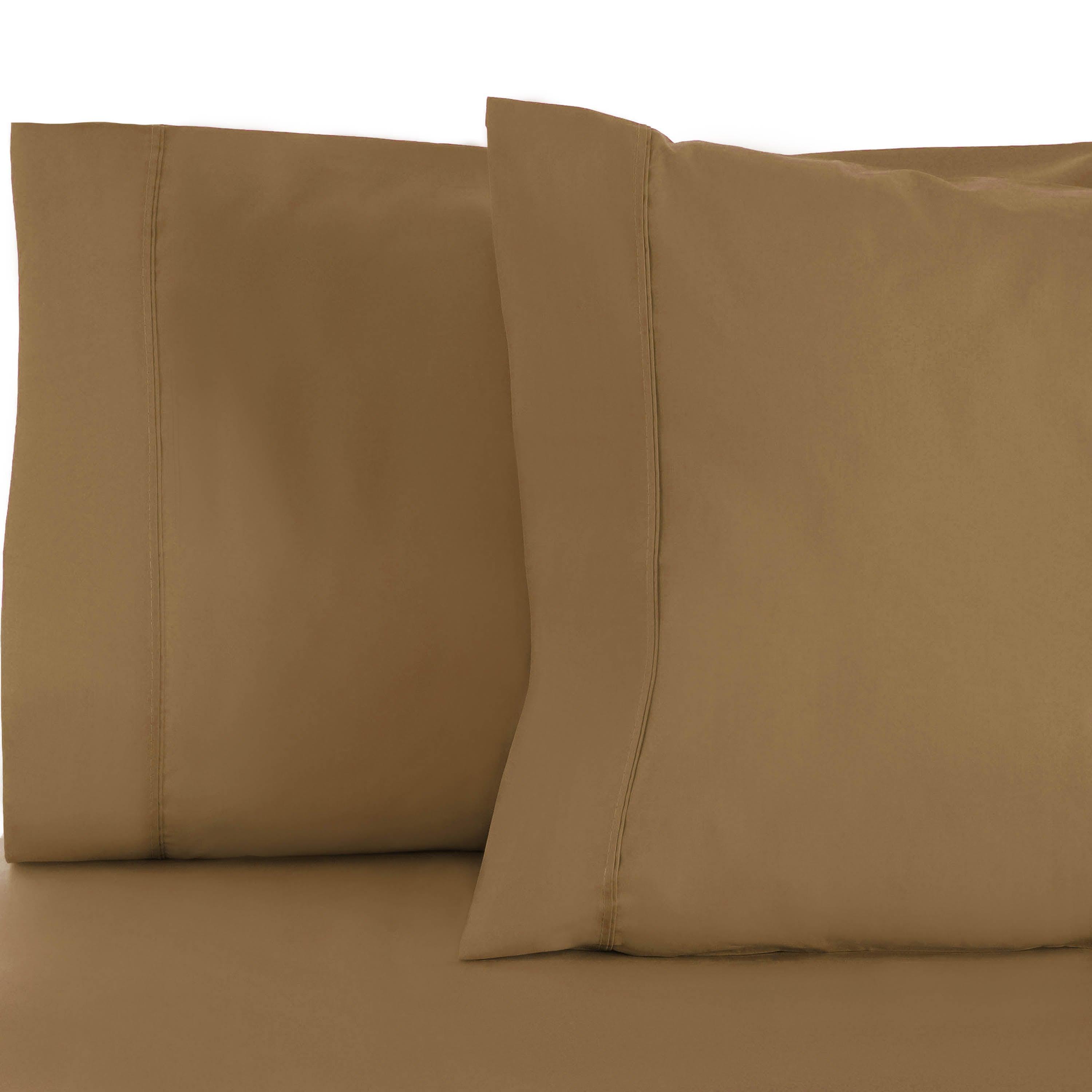 600 Thread Count Cotton Blend Solid Pillowcase Set - Blue Nile Mills