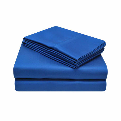 Premium 900 Thread Count Cotton Sheet Set - Navy Blue
