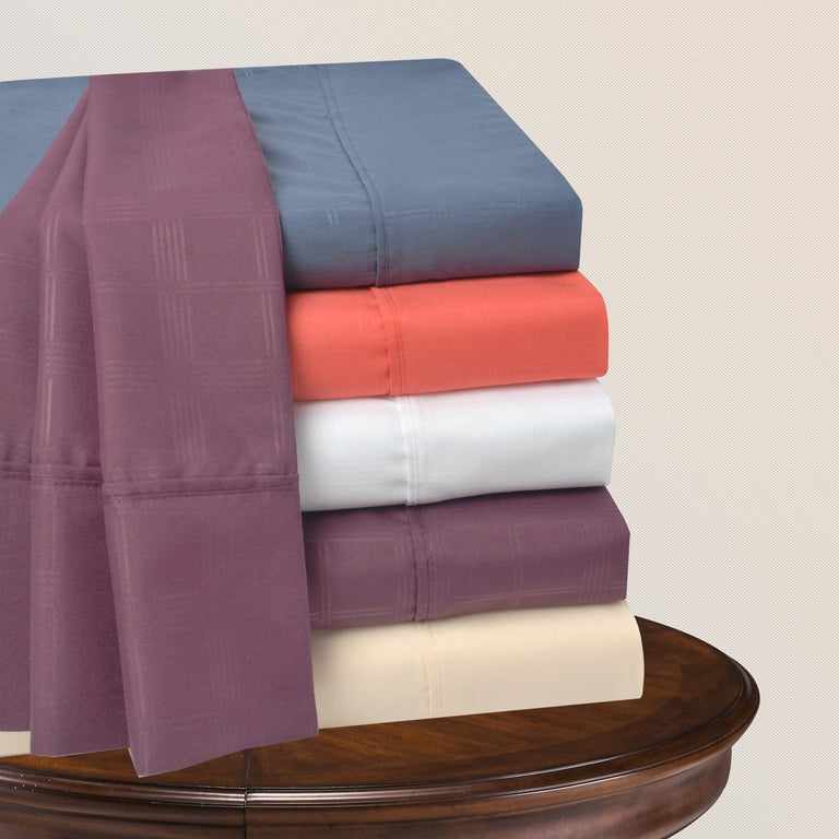 Wrinkle Free Microfiber Sheet Set - Blue Nile Mills