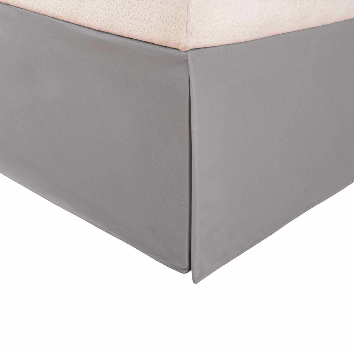 Wimberton 100% Brushed Microfiber Bed Skirt with a 15" Drop Length and Inverted Box Pleats - Blue Nile Mills
