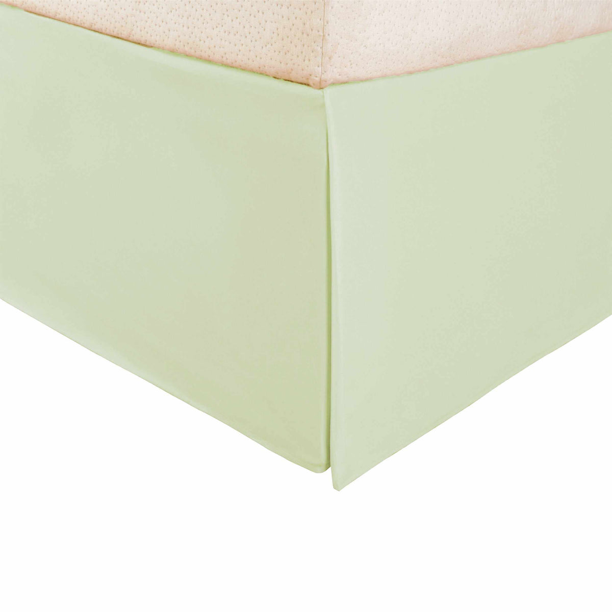 Wimberton 100% Brushed Microfiber Bed Skirt with a 15" Drop Length and Inverted Box Pleats - Blue Nile Mills