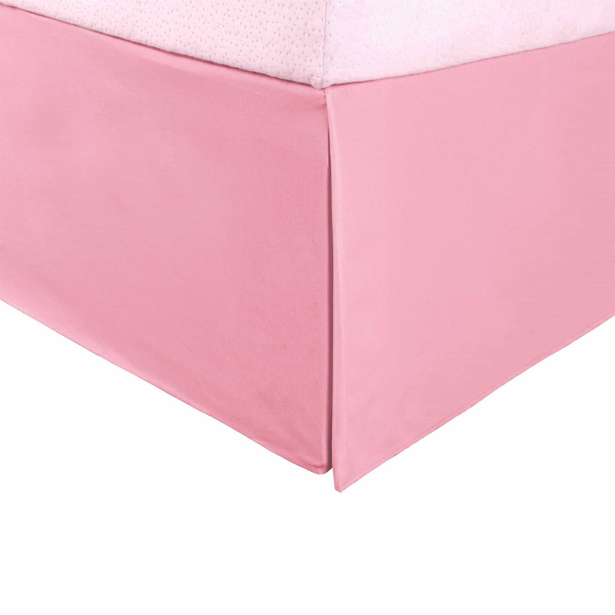Wimberton 100% Brushed Microfiber Bed Skirt with a 15" Drop Length and Inverted Box Pleats - Blue Nile Mills