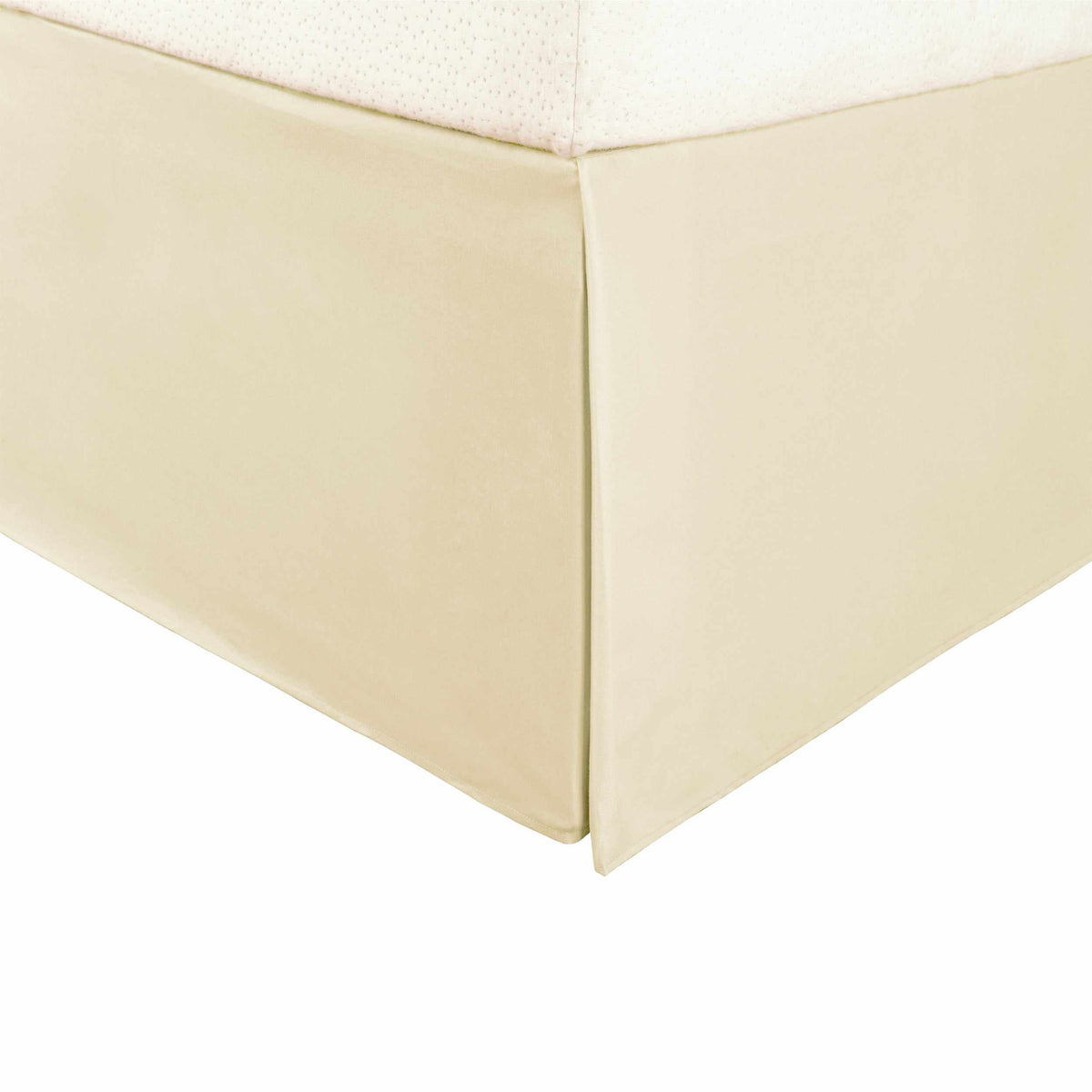 Wimberton 100% Brushed Microfiber Bed Skirt with a 15" Drop Length and Inverted Box Pleats - Blue Nile Mills