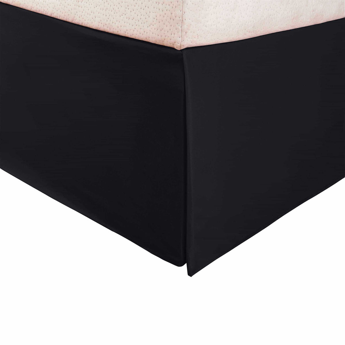 Wimberton 100% Brushed Microfiber Bed Skirt with a 15" Drop Length and Inverted Box Pleats - Blue Nile Mills