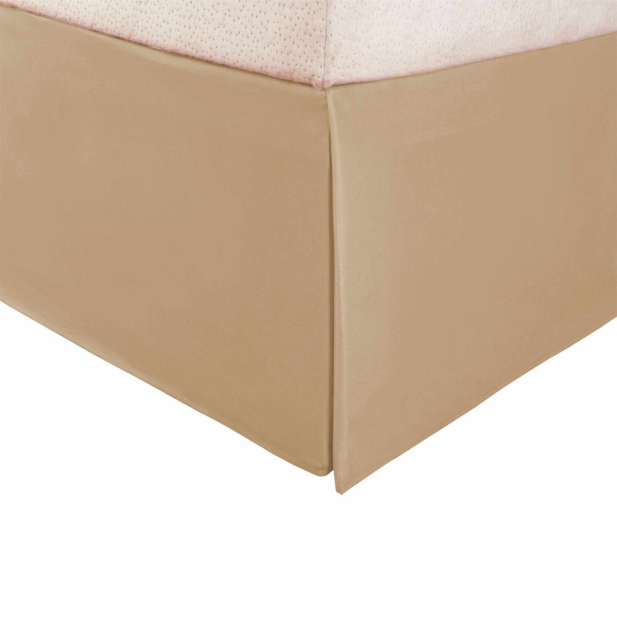 Wimberton 100% Brushed Microfiber Bed Skirt with a 15" Drop Length and Inverted Box Pleats - Blue Nile Mills