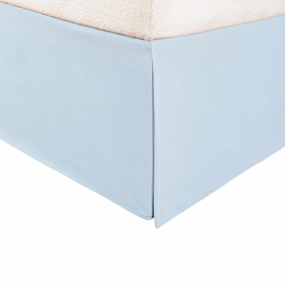 Wimberton 100% Brushed Microfiber Bed Skirt with a 15" Drop Length and Inverted Box Pleats - Blue Nile Mills
