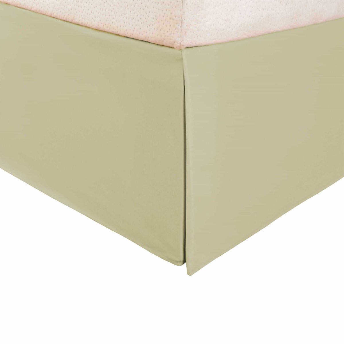 Wimberton 100% Brushed Microfiber Bed Skirt with a 15" Drop Length and Inverted Box Pleats - Blue Nile Mills